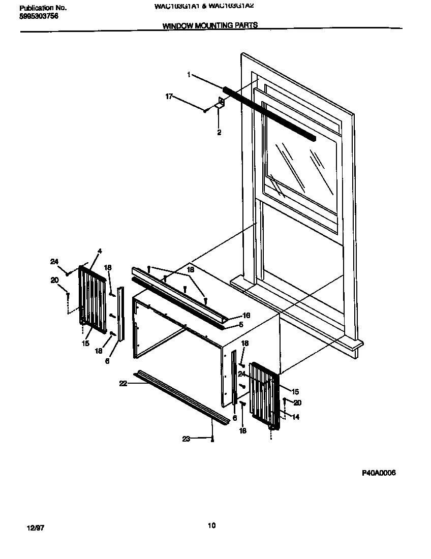 06 - WINDOW MOUNTING PARTS