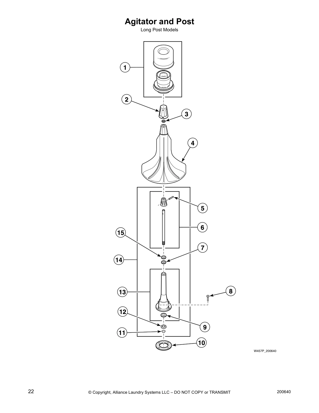 Agitator and Post