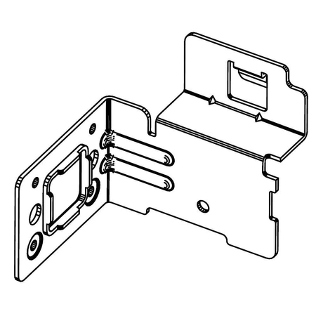 DA61-09248A Samsung Refrigerator Left Middle