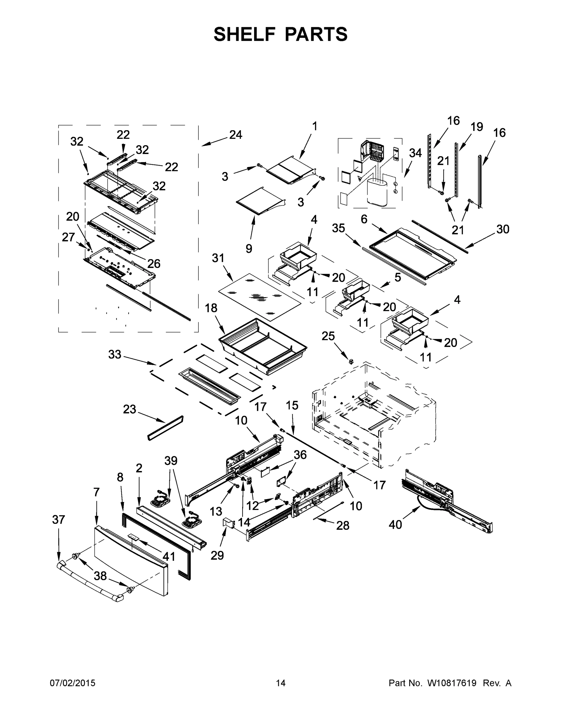 08 - SHELF PARTS