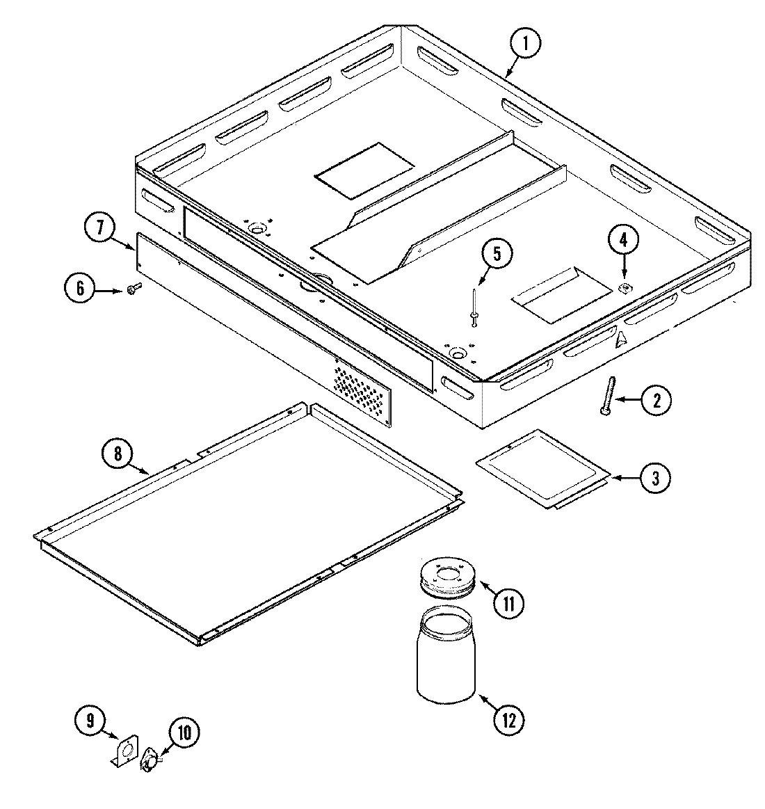 02 - BURNER BOX ASSEMBLY