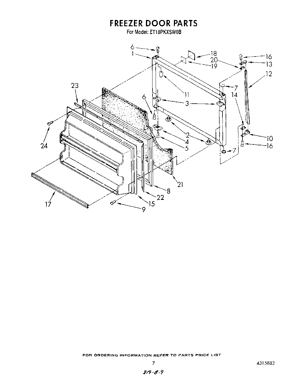 06 - FREEZER DOOR