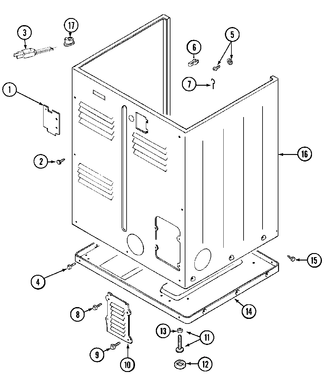 05 - CABINET (REAR)