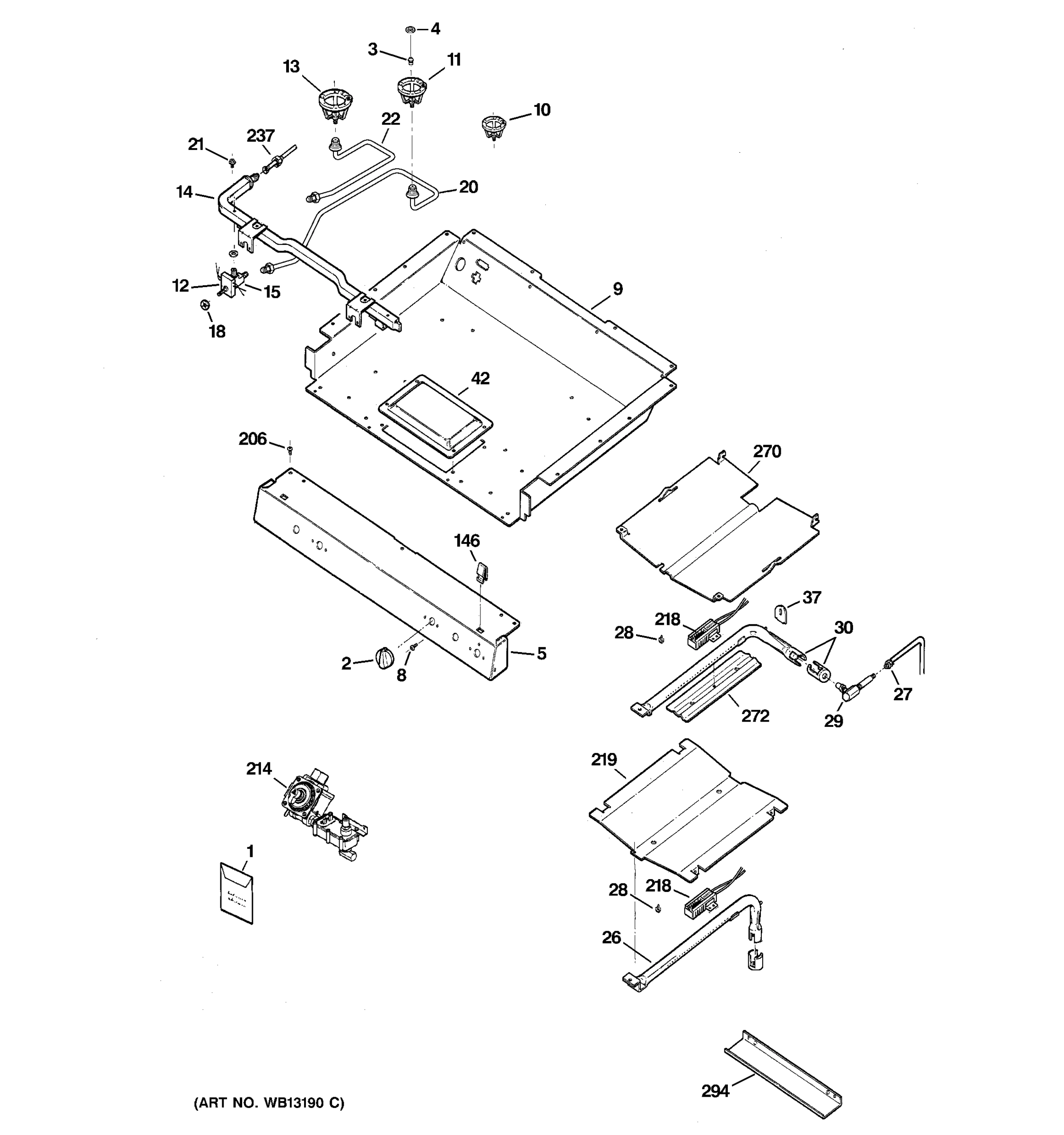 GAS & BURNER PARTS