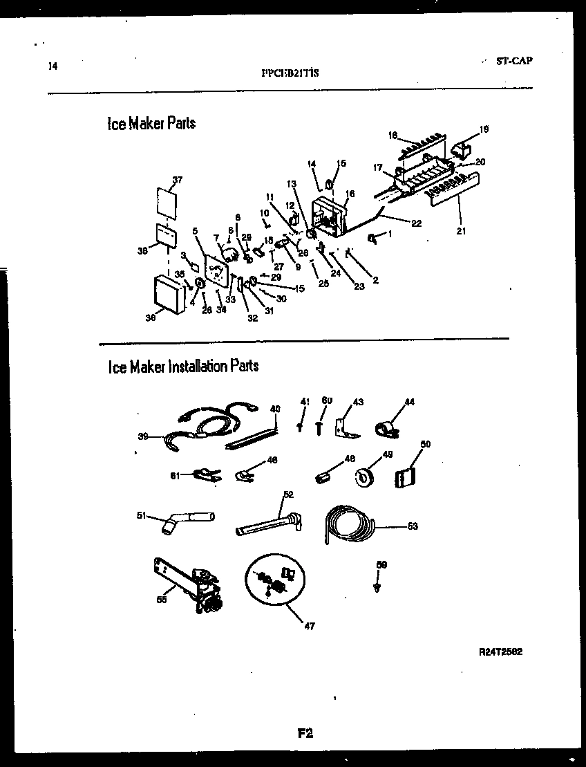 08 - ICE MAKER AND INSTALLATION PARTS