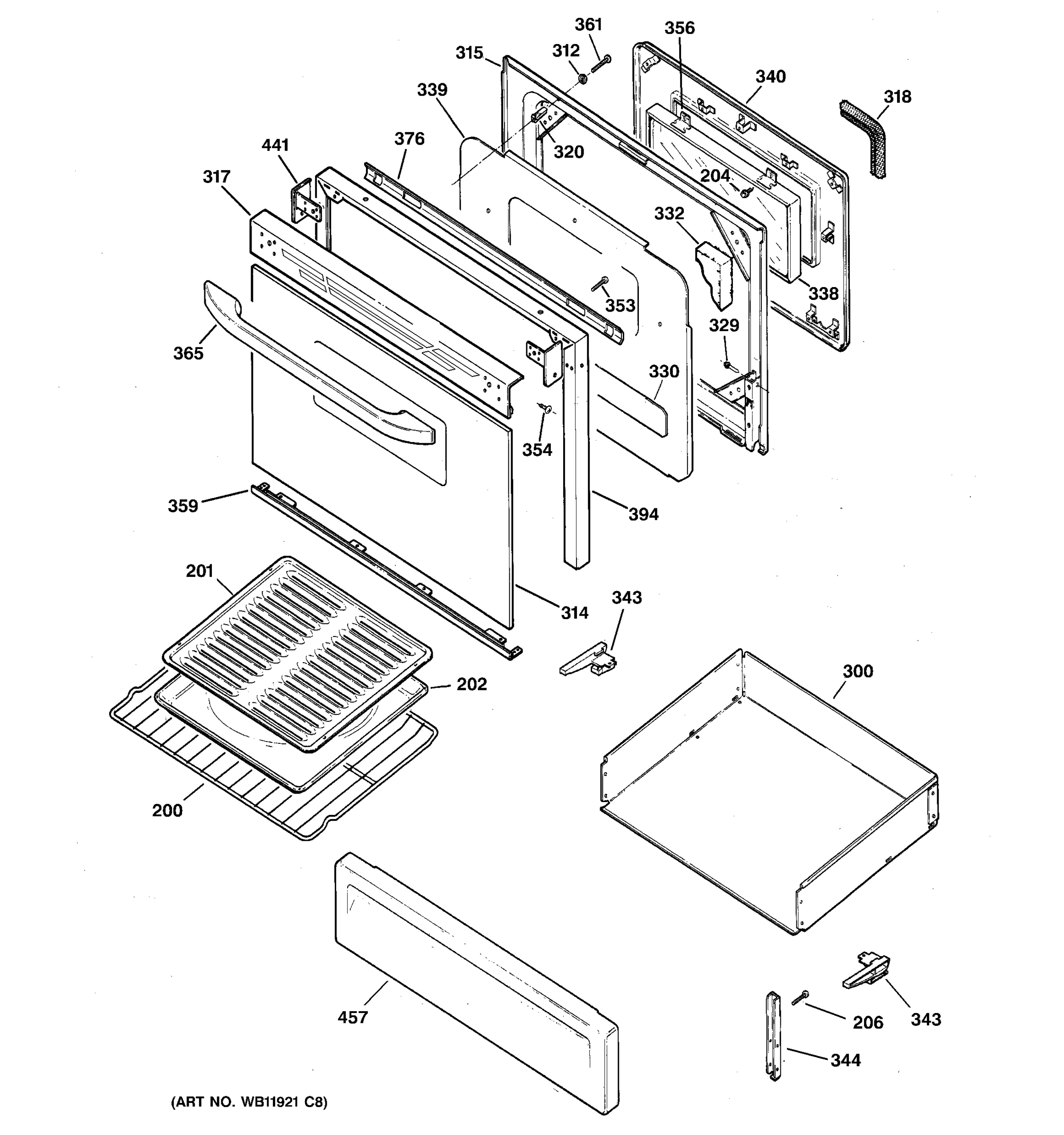 DOOR & DRAWER PARTS