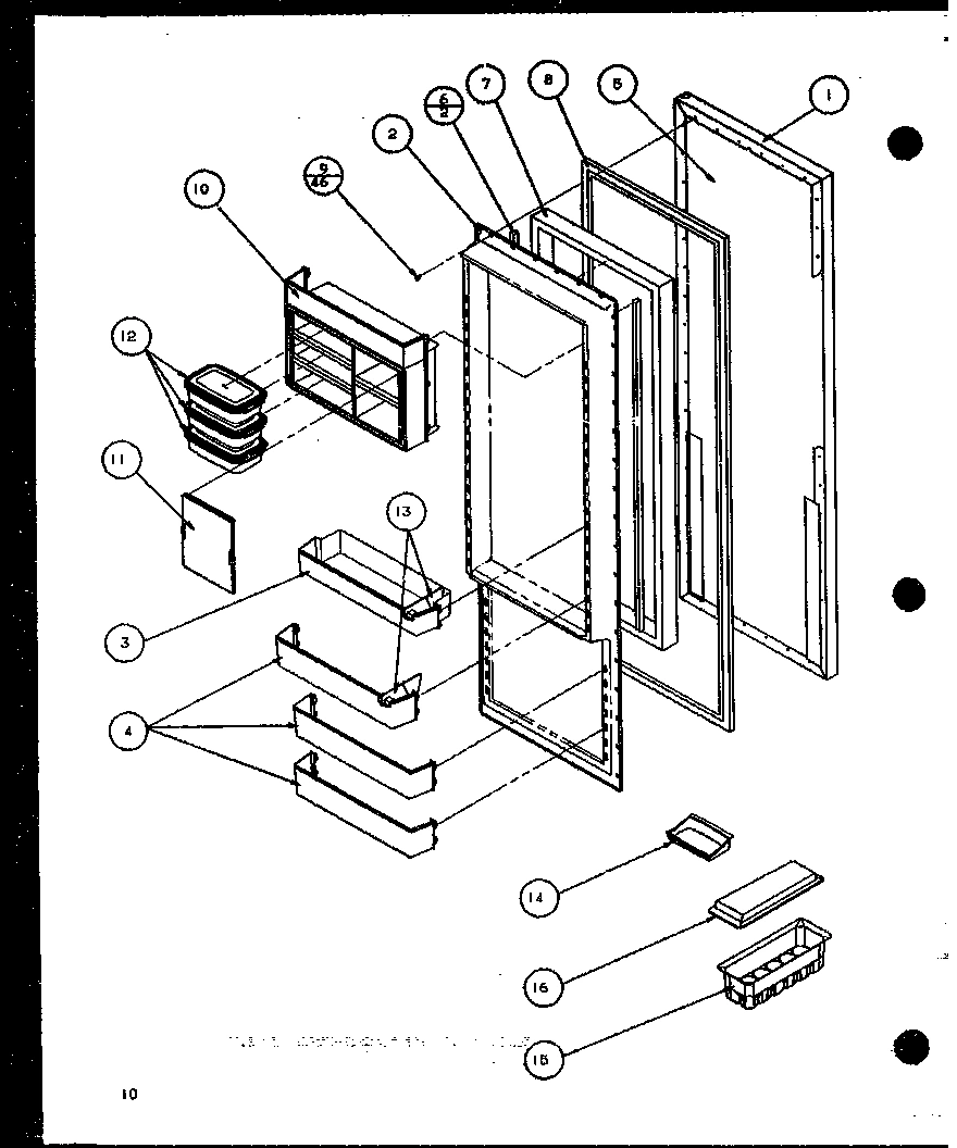 10 - REFRIGERTOR DOOR