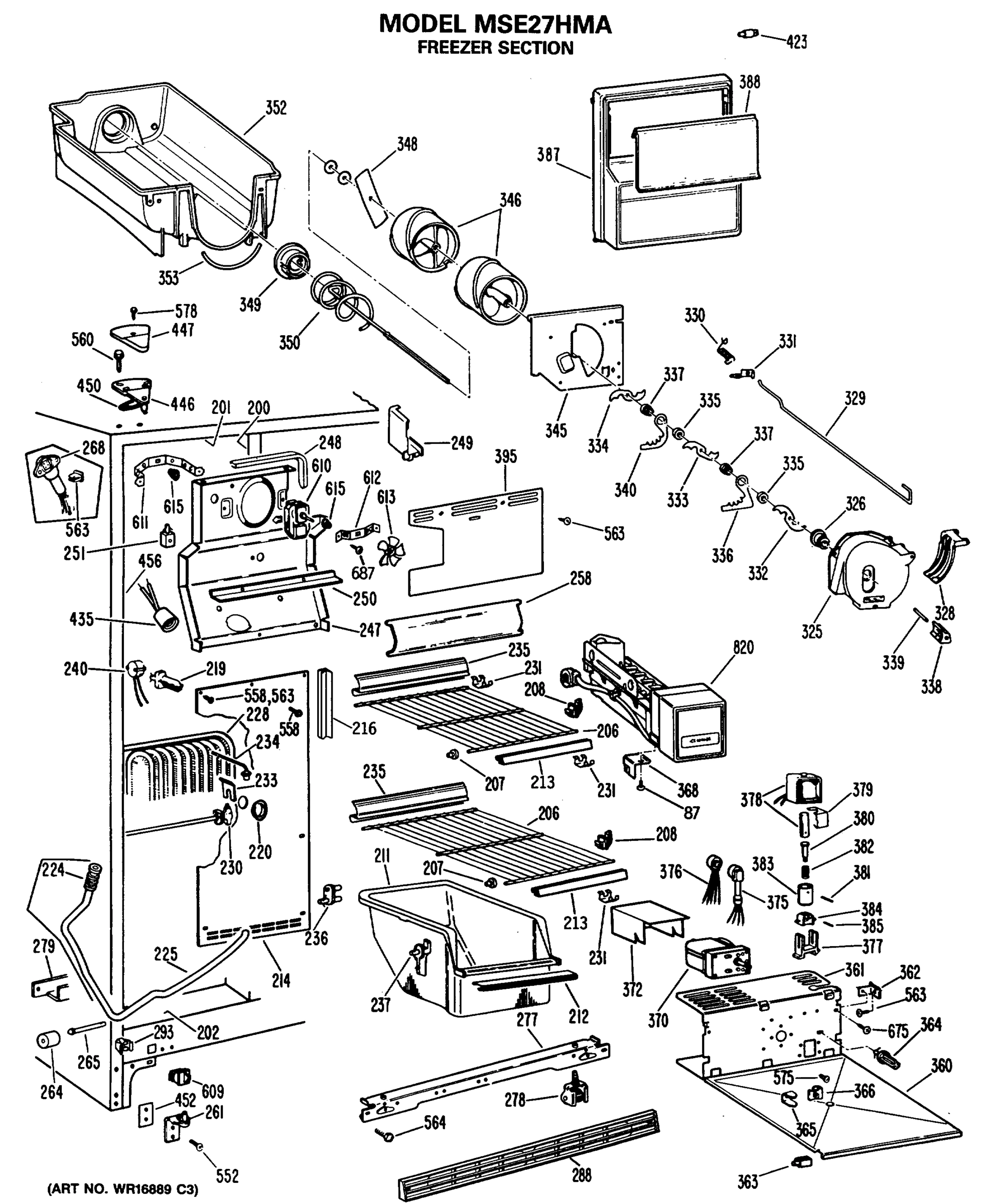 FREEZER SECTION