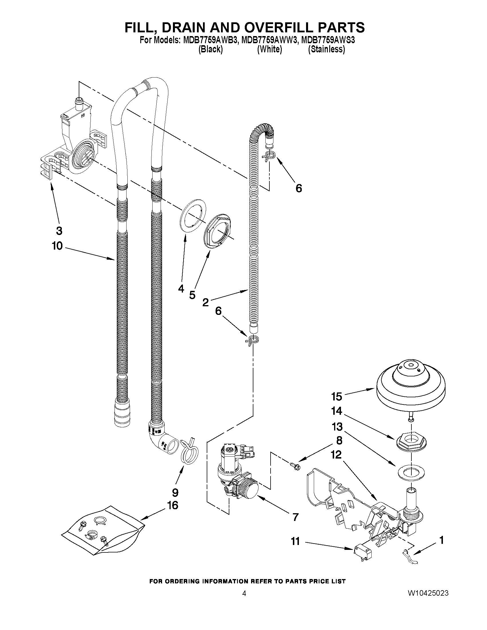 04 - FILL, DRAIN AND OVERFILL PARTS