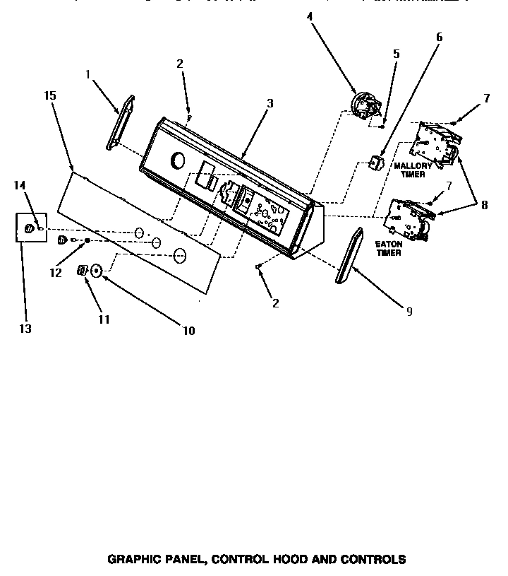 07 - GRAPHIC PANEL, CONTROL HOOD & CONTROLS
