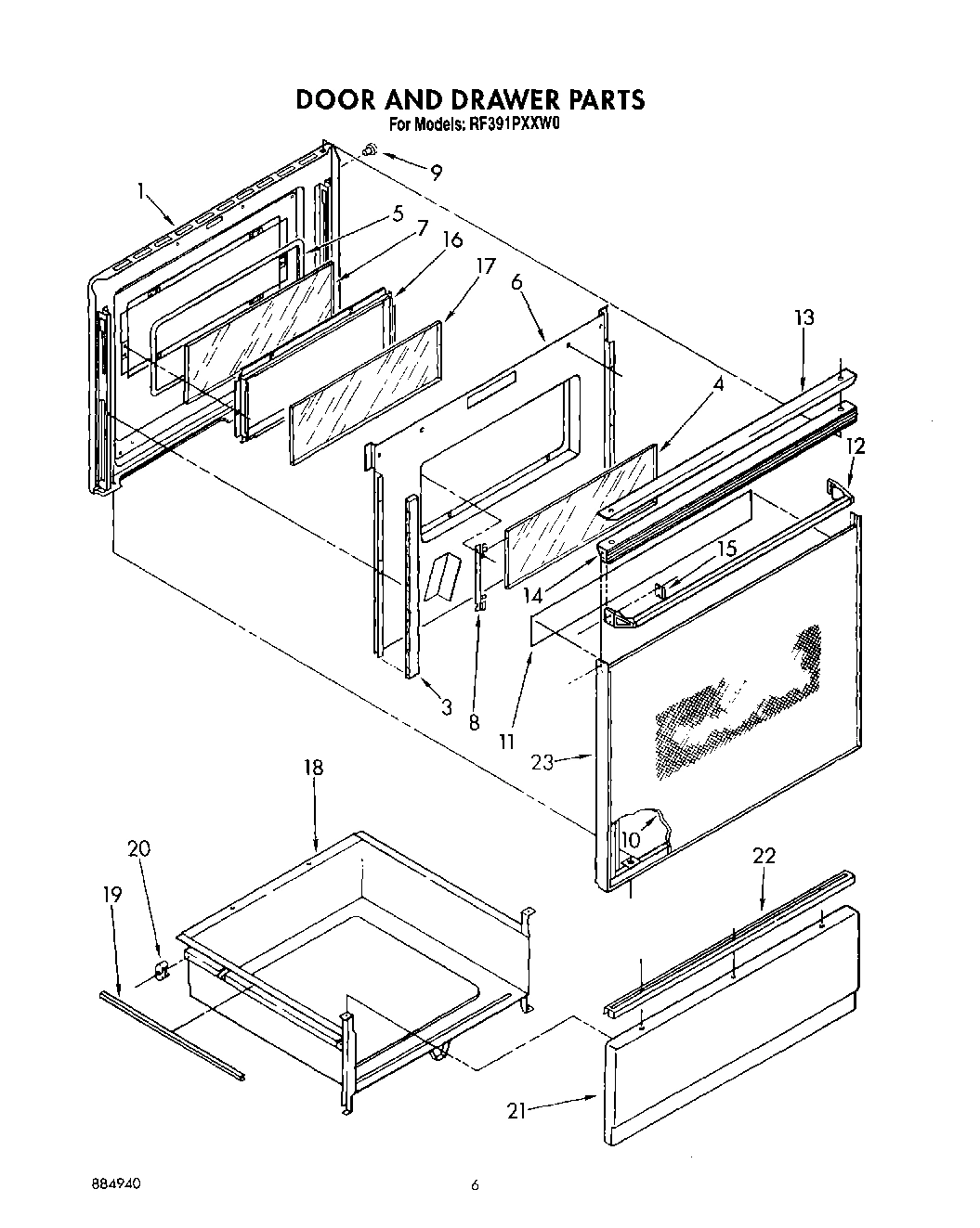 05 - DOOR AND DRAWER, LIT/OPTIONAL