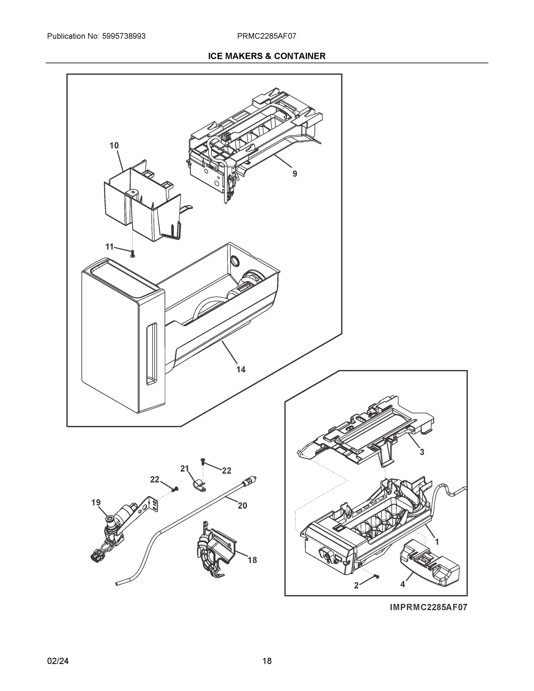 10 - ICE MAKERS & CONTAINER
