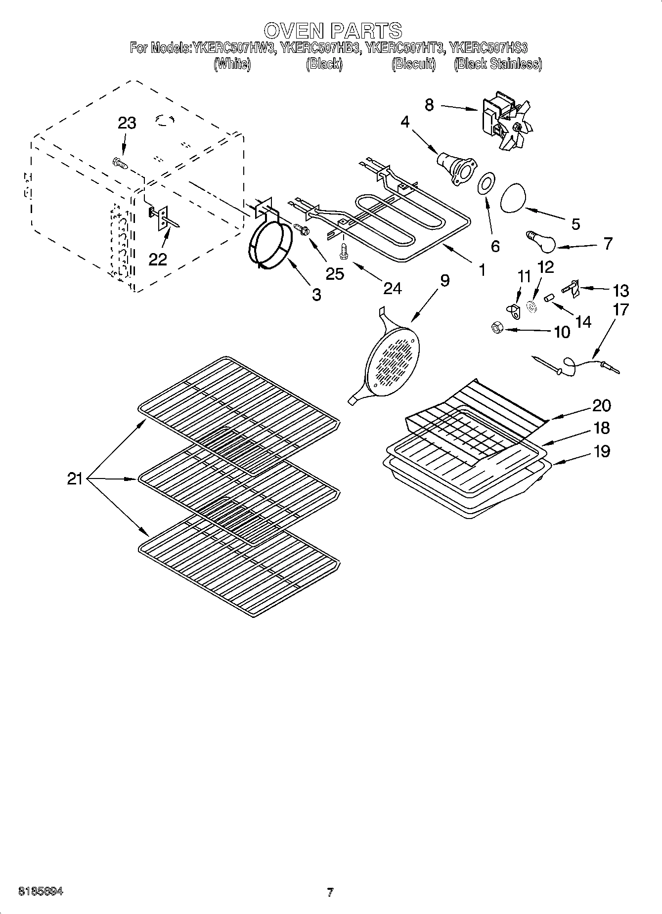 05 - OVEN PARTS