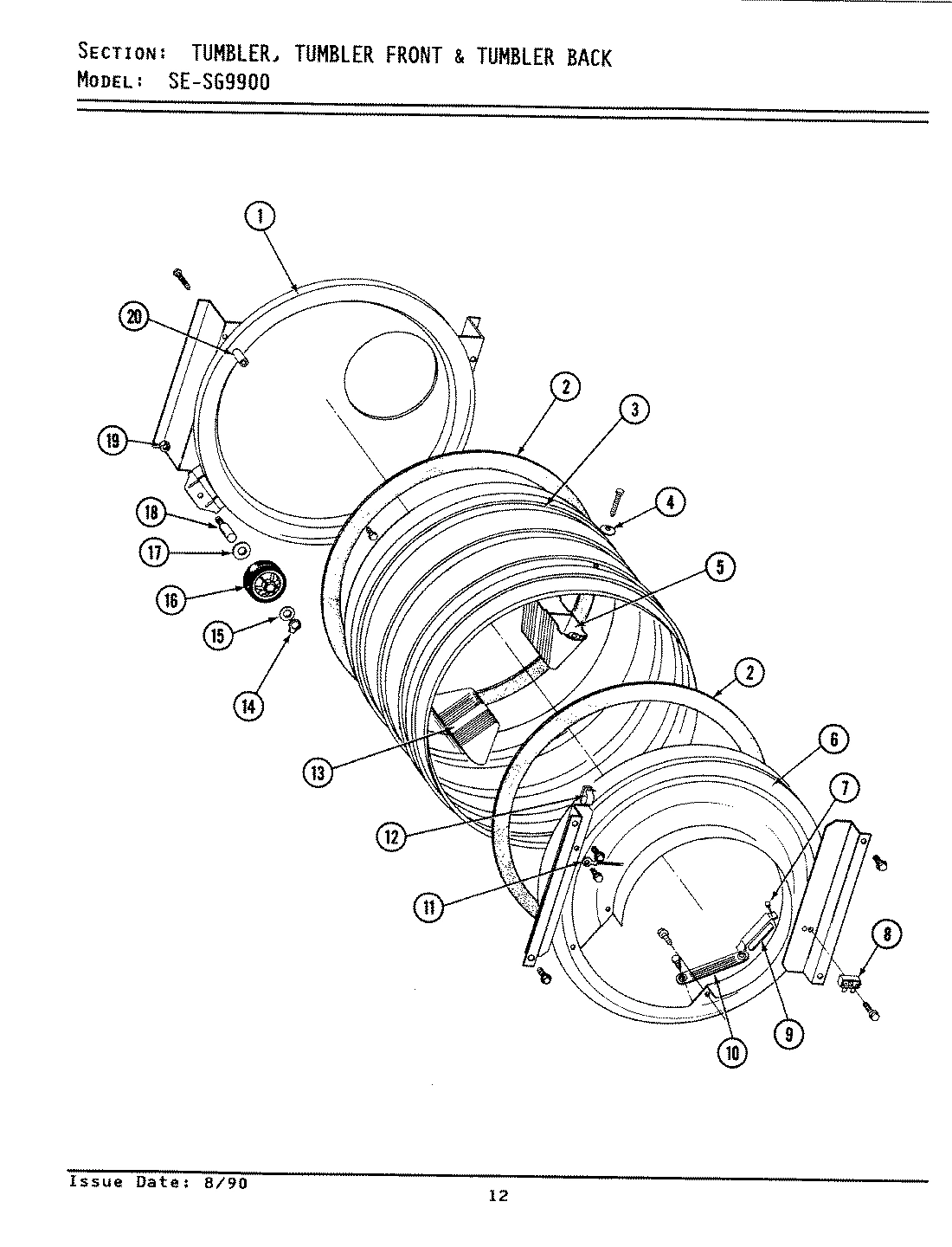 12 - TUMBLER (FRONT & BACK)