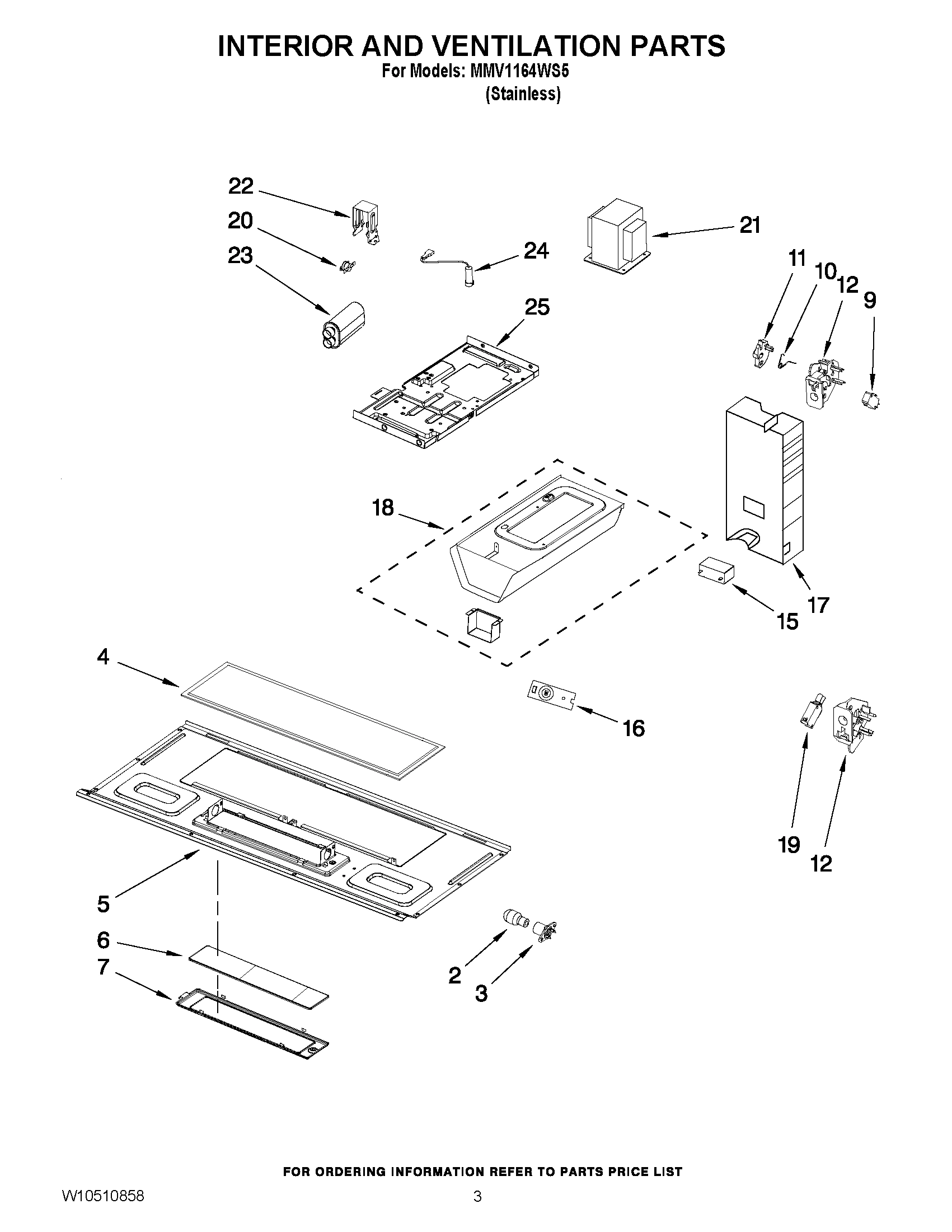 03 - INTERIOR AND VENTILATION PARTS