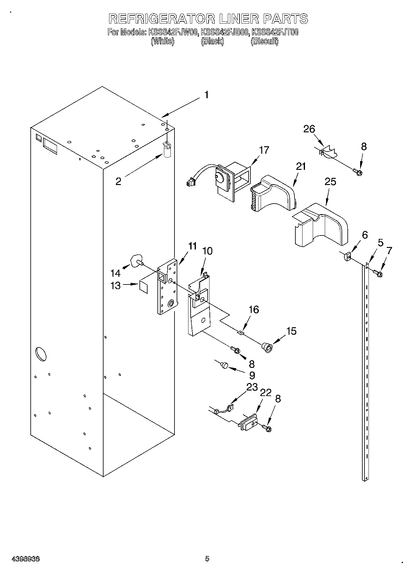 04 - REFRIGERATOR LINER
