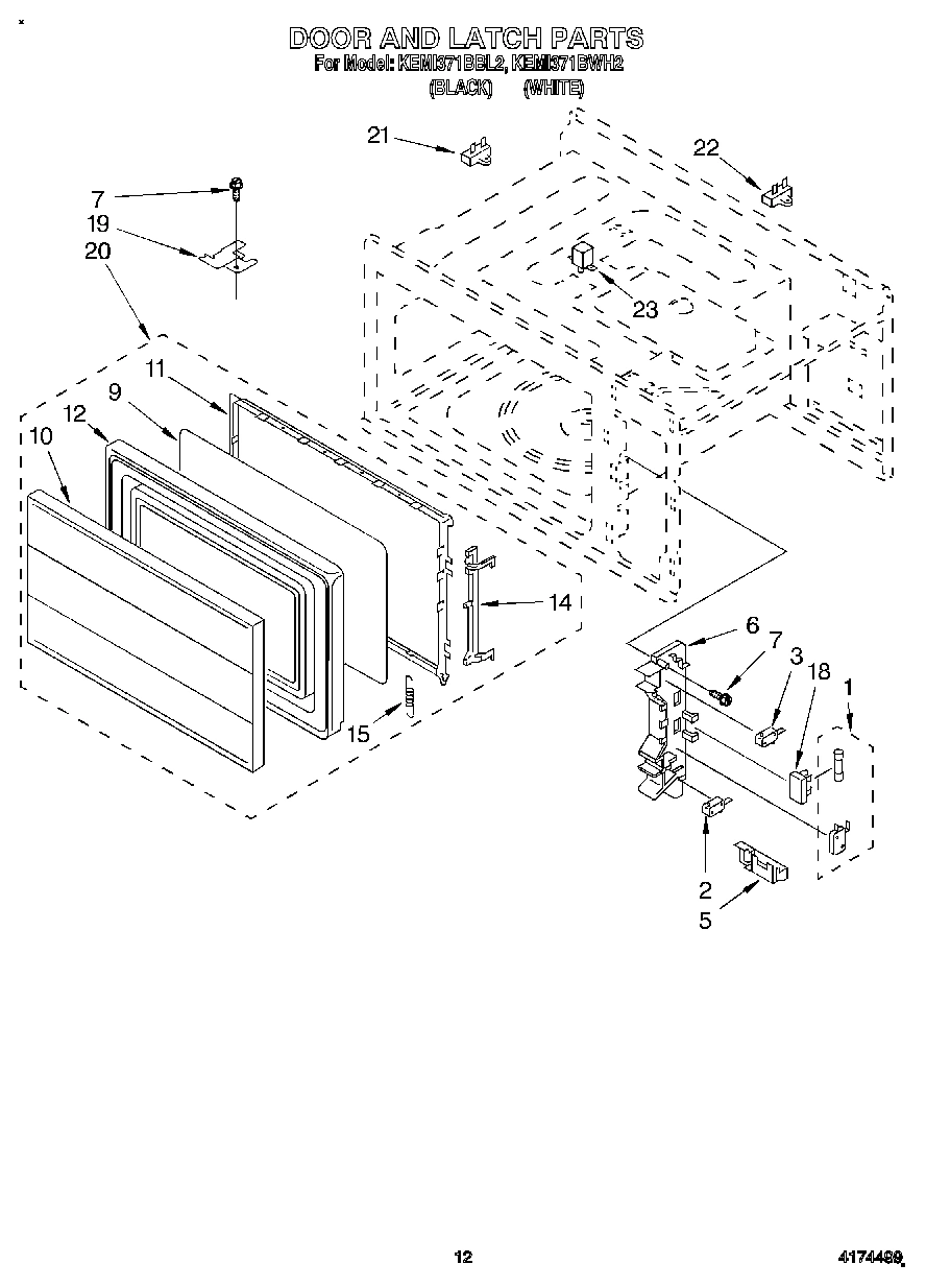 10 - DOOR AND LATCH
