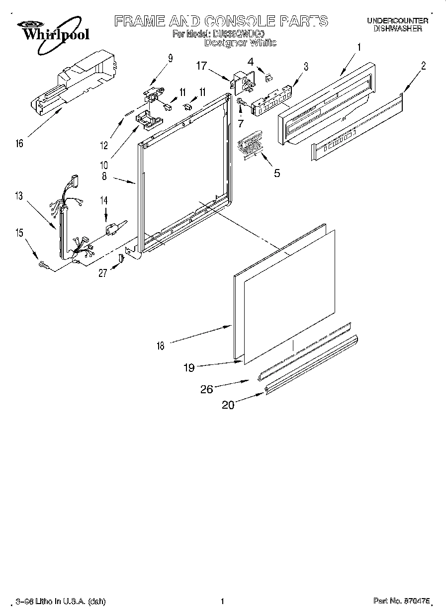 01 - FRAME AND CONSOLE