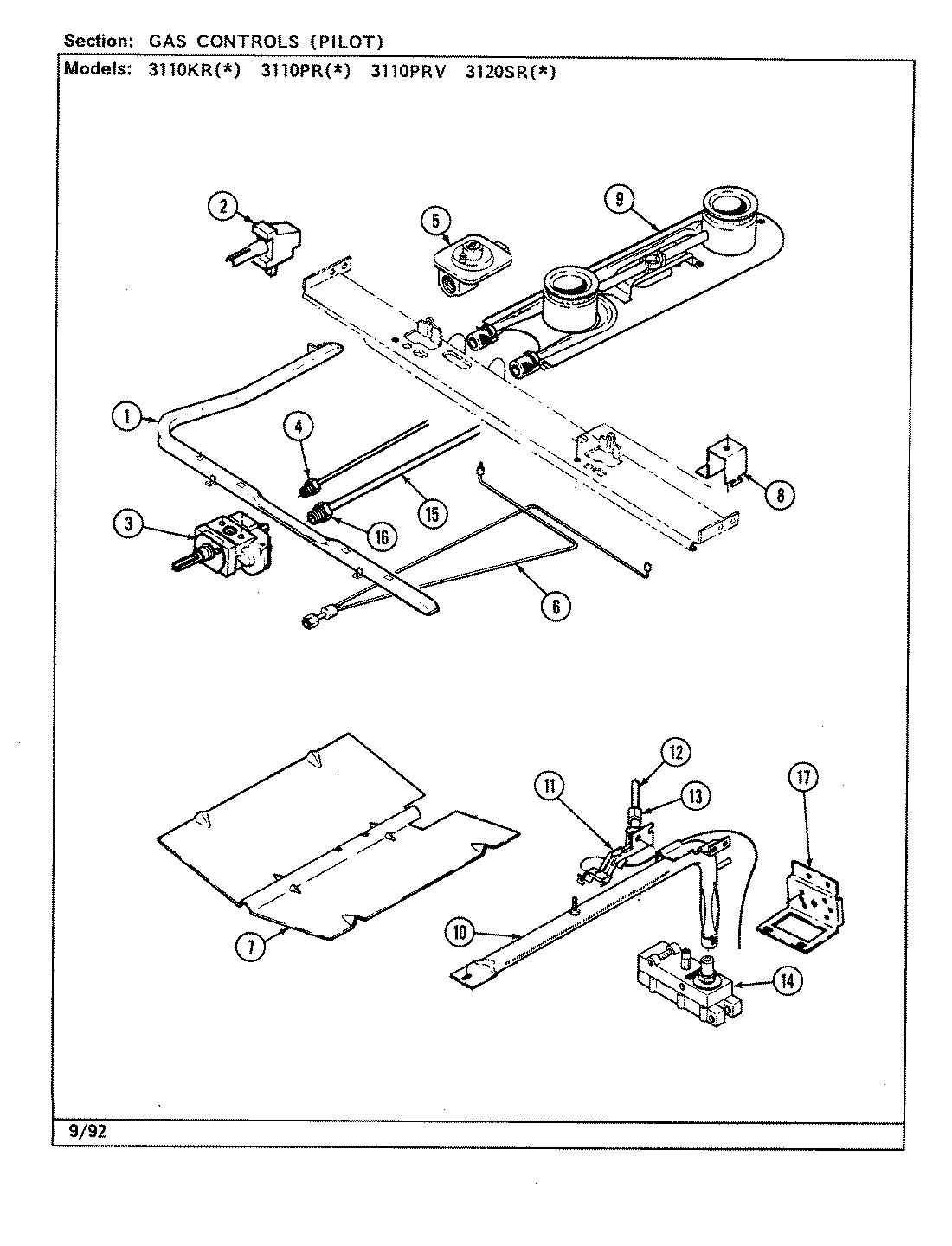 03 - GAS CONTROLS (PILOT)