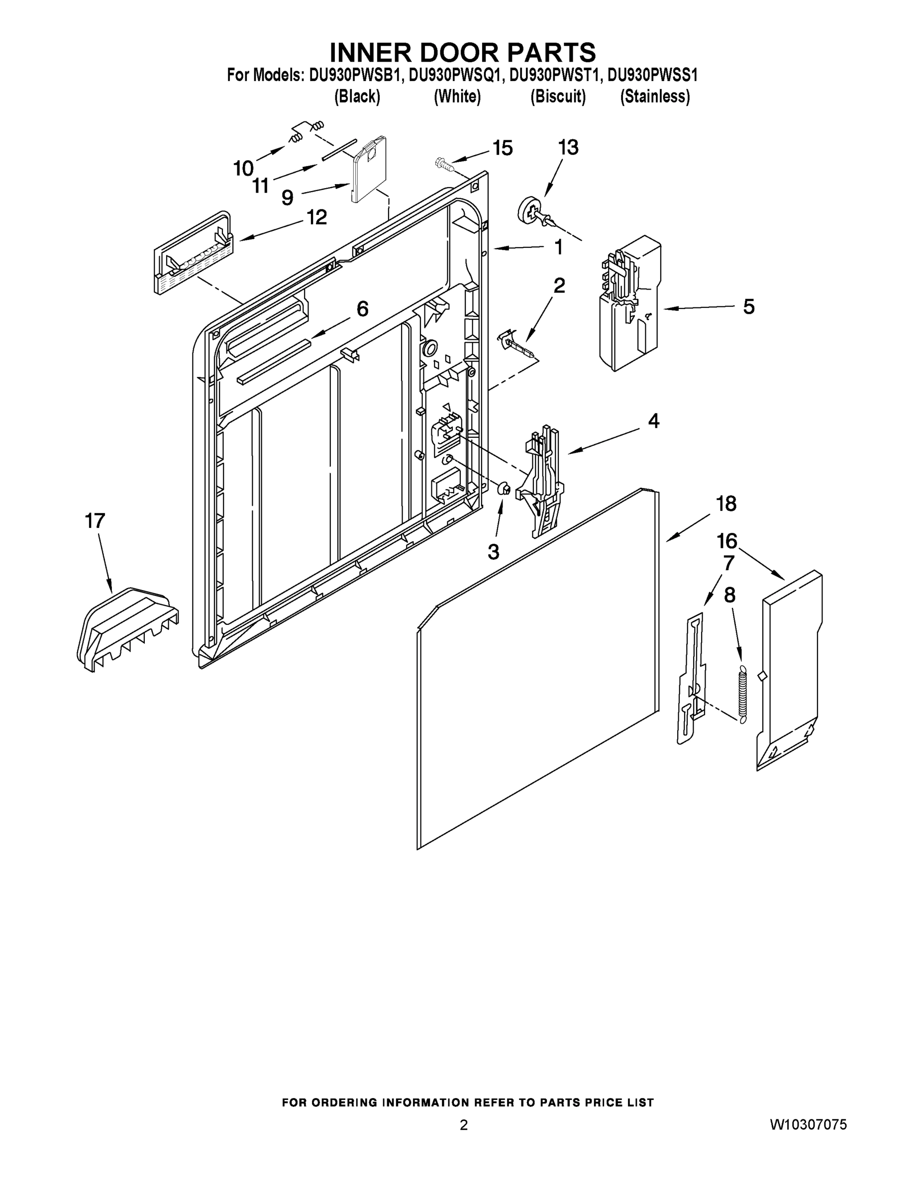 02 - INNER DOOR PARTS