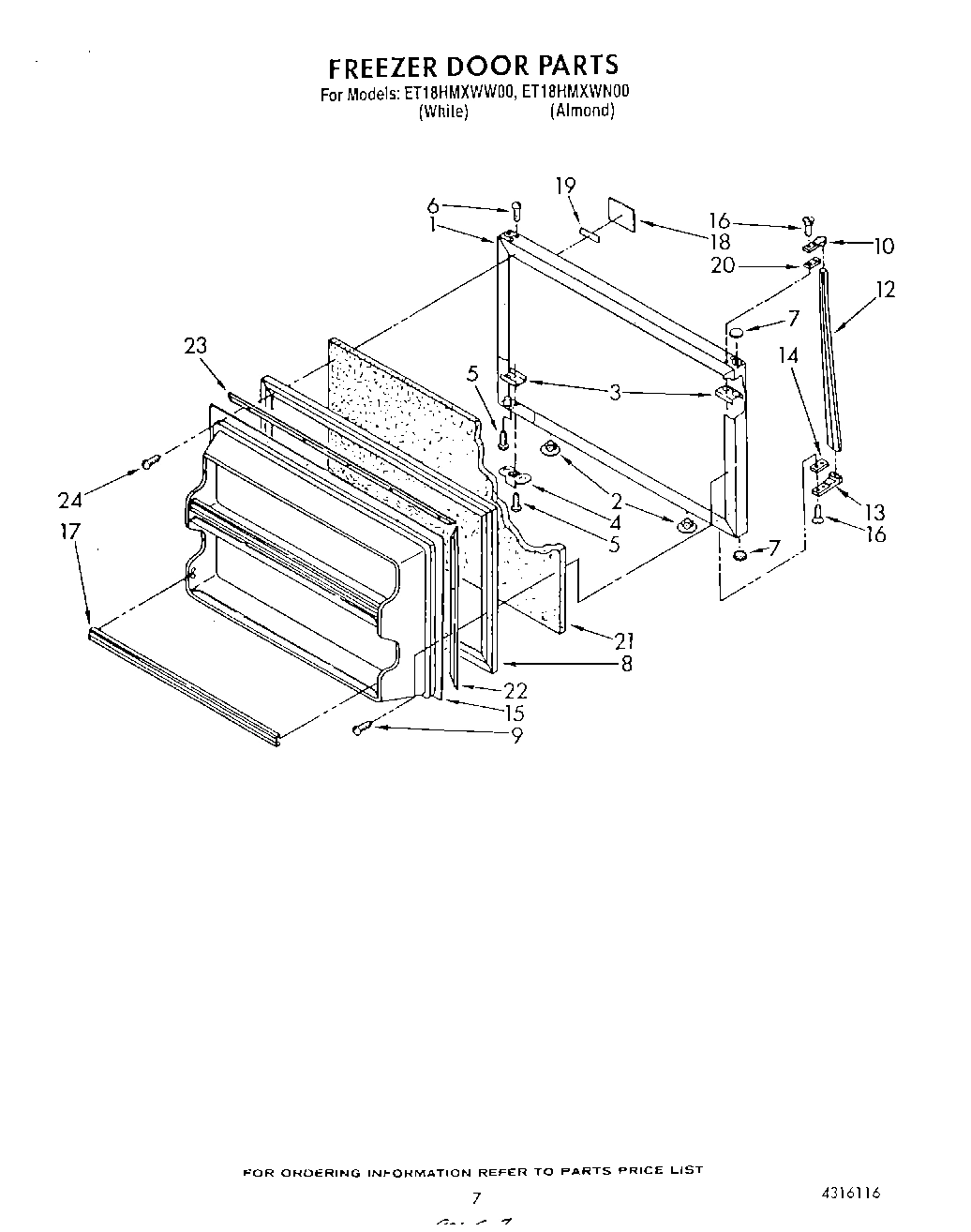 06 - FREEZER DOOR