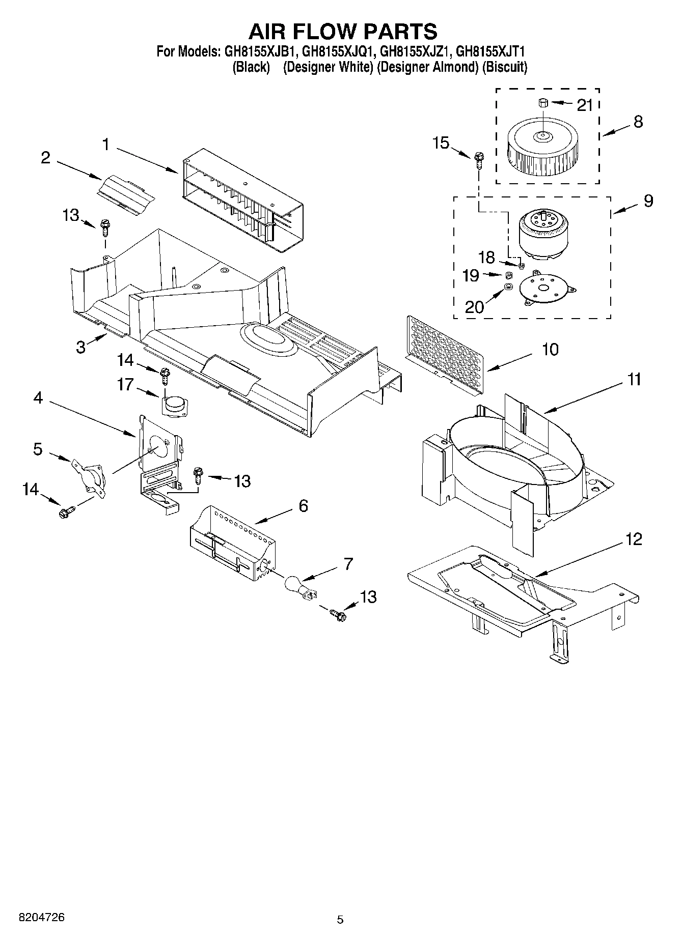 04 - AIR FLOW PARTS