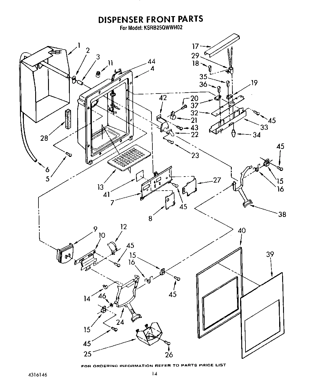 09 - DISPENSER FRONT