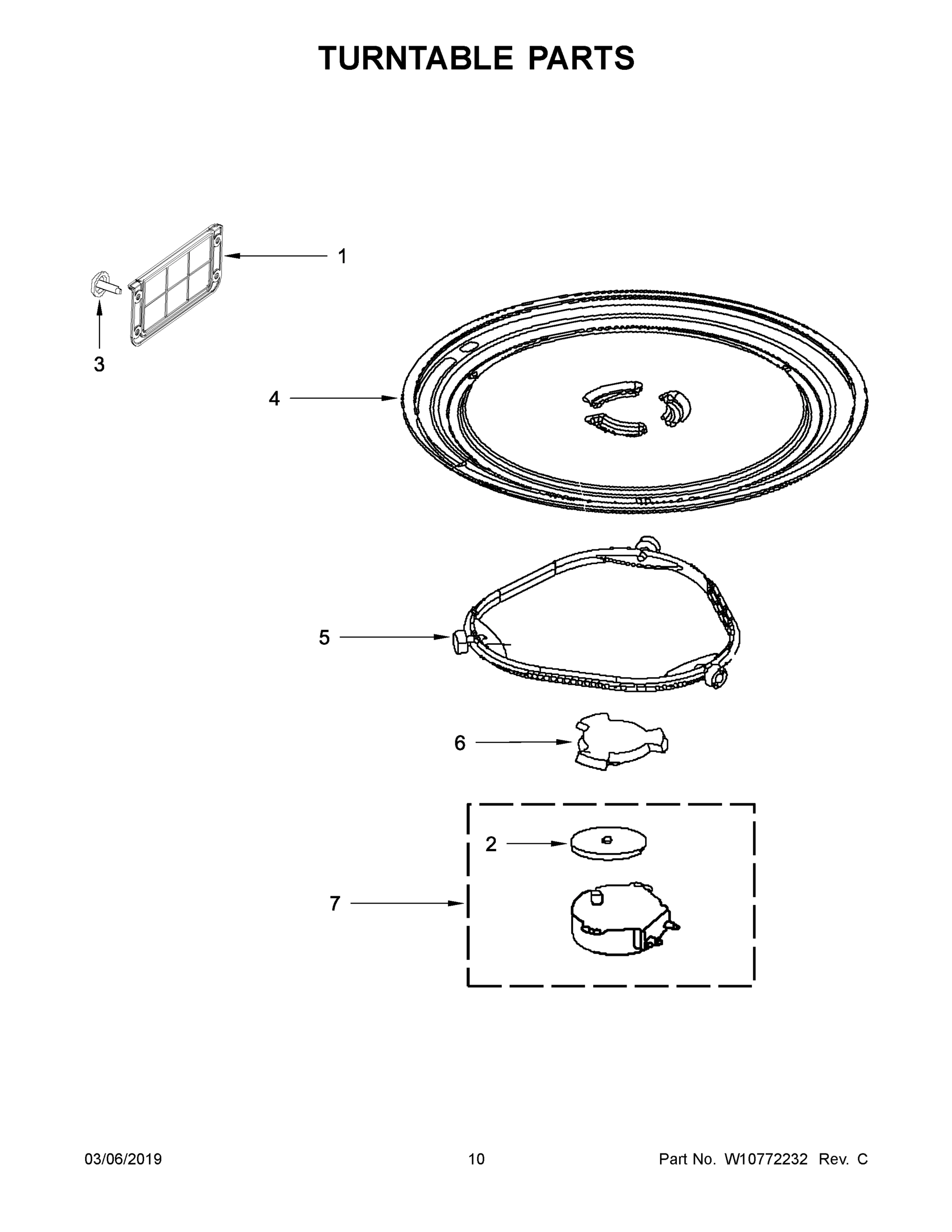 06 - TURNTABLE PARTS