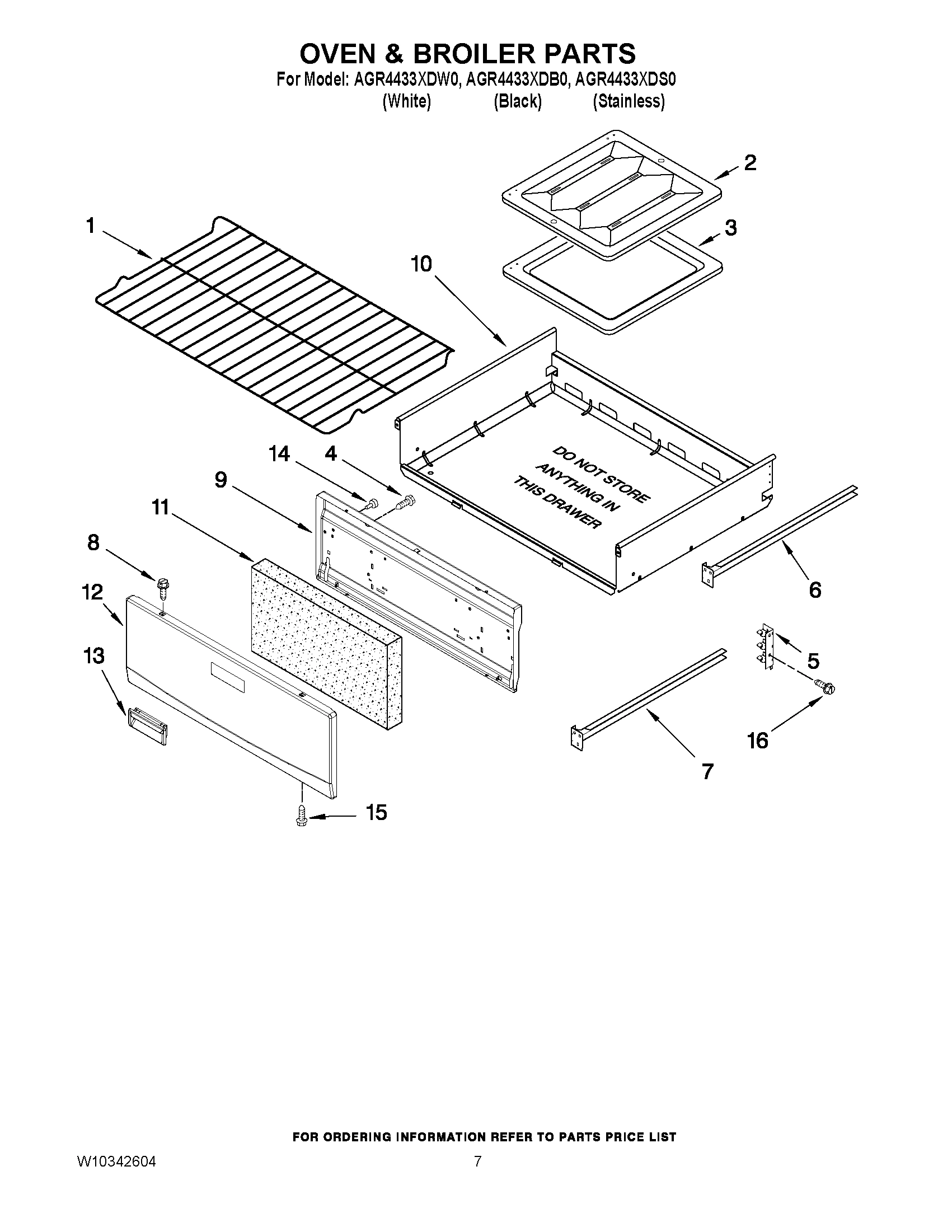05 - OVEN & BROILER PARTS