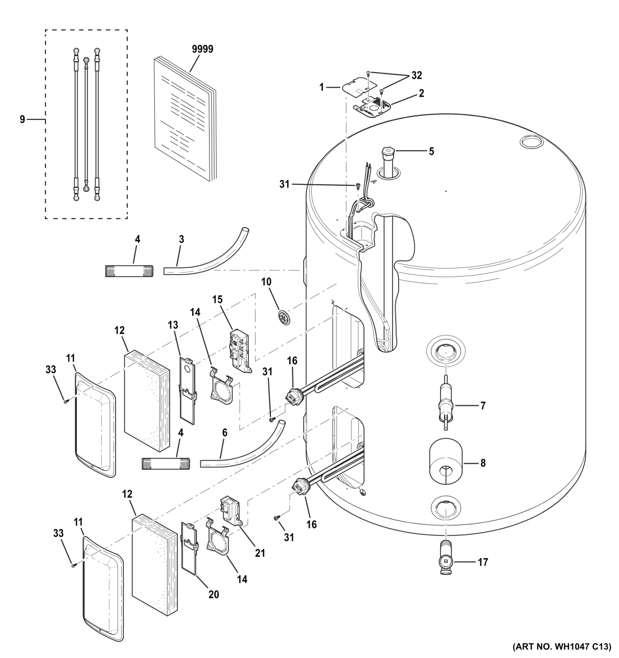 WATER HEATER ASSEMBLY