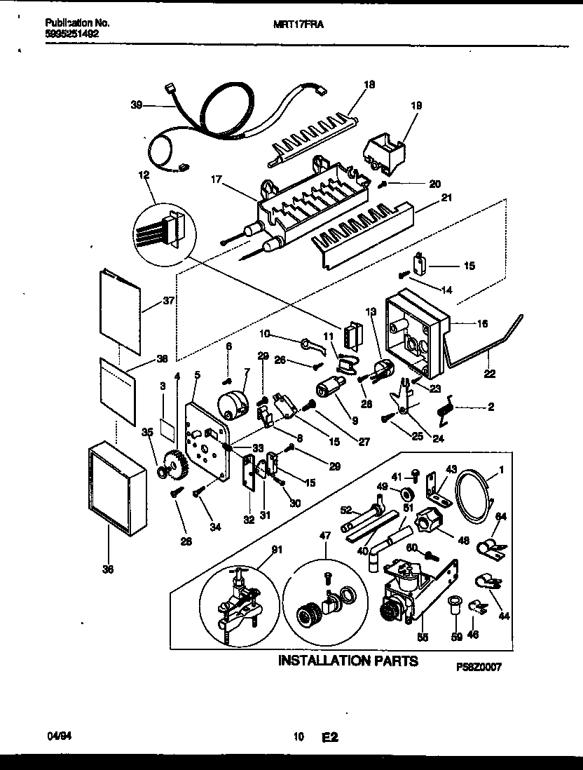 06 - ICE MAKER AND INSTALLATION PARTS