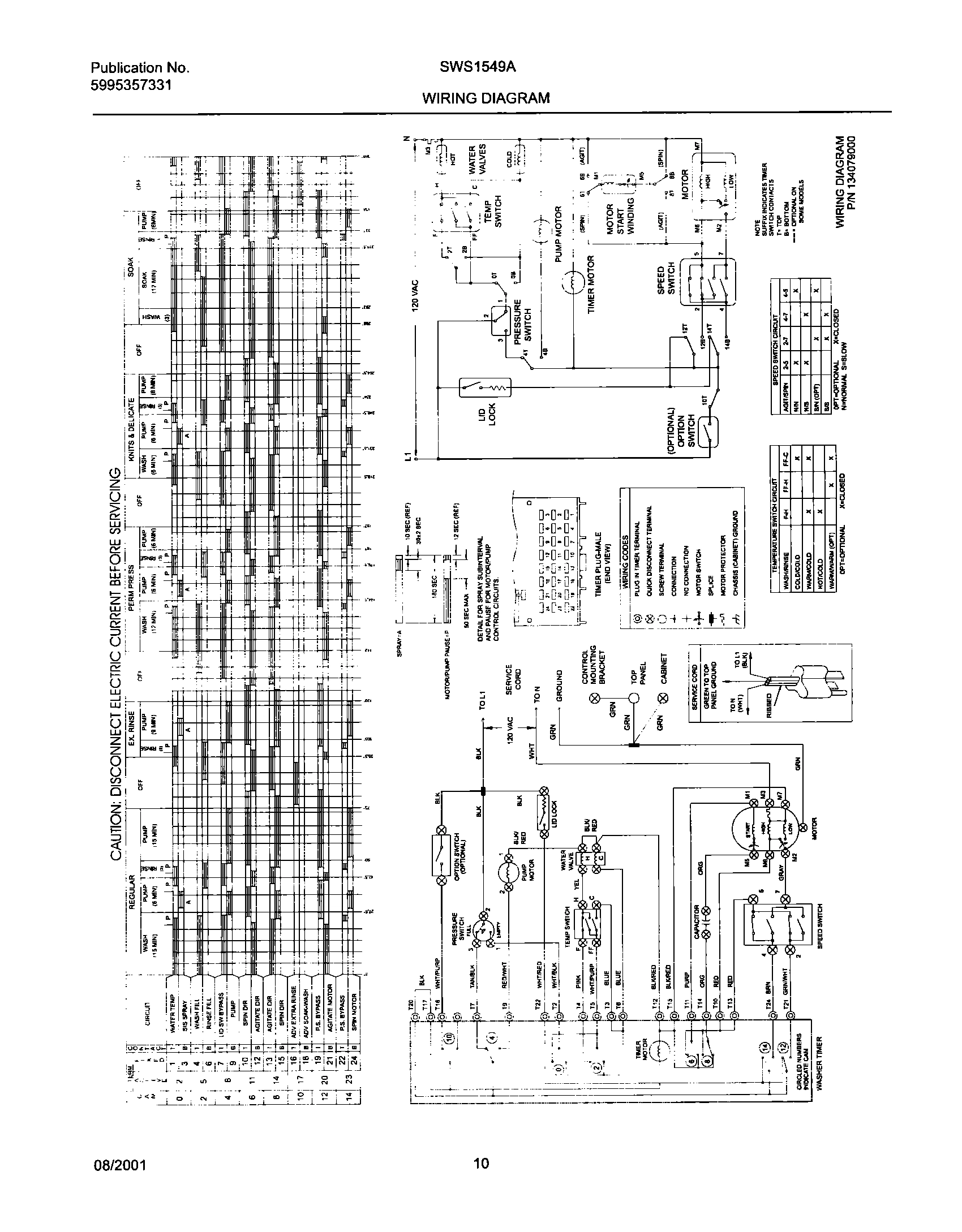 10 - 134079000 WIRING DIAGRAM