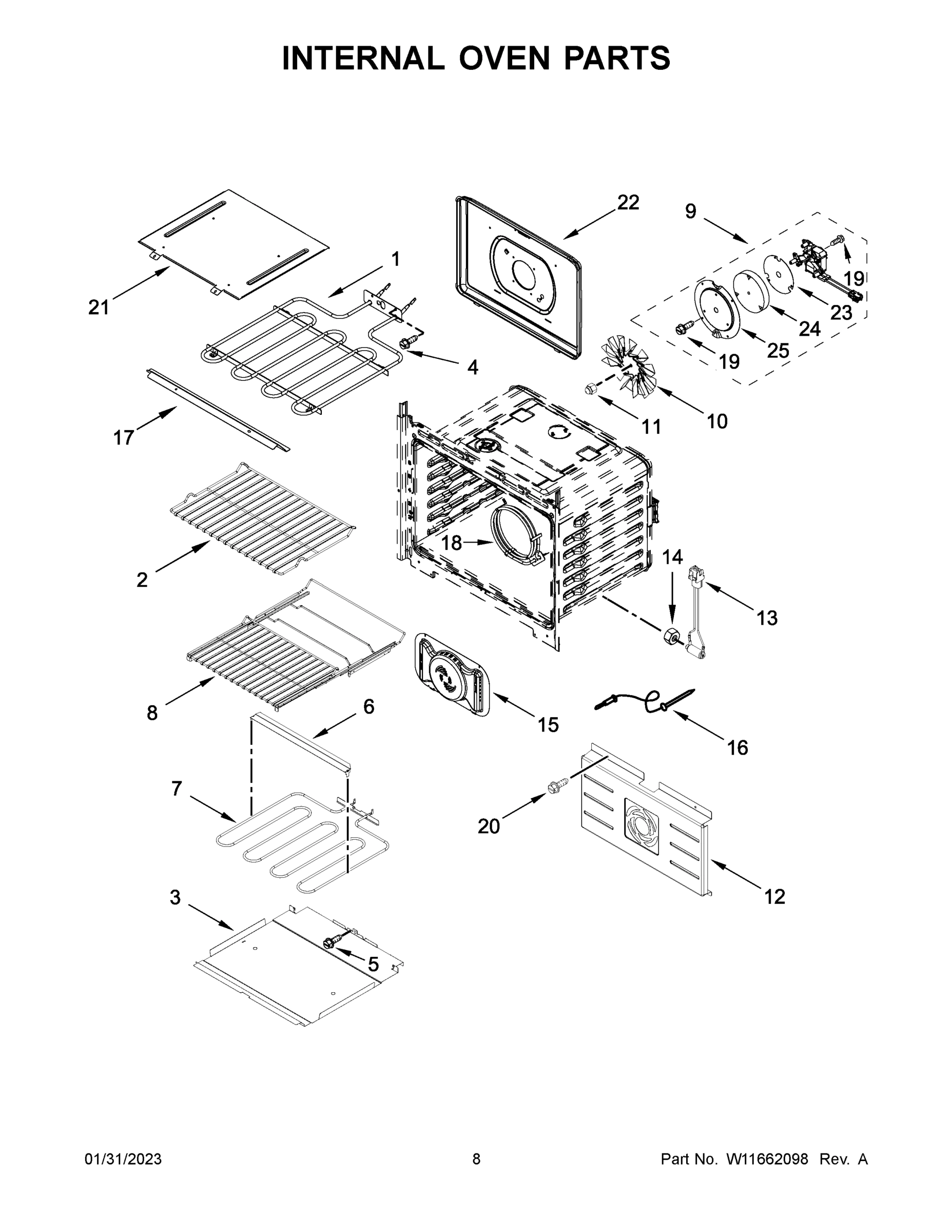 05 - INTERNAL OVEN PARTS