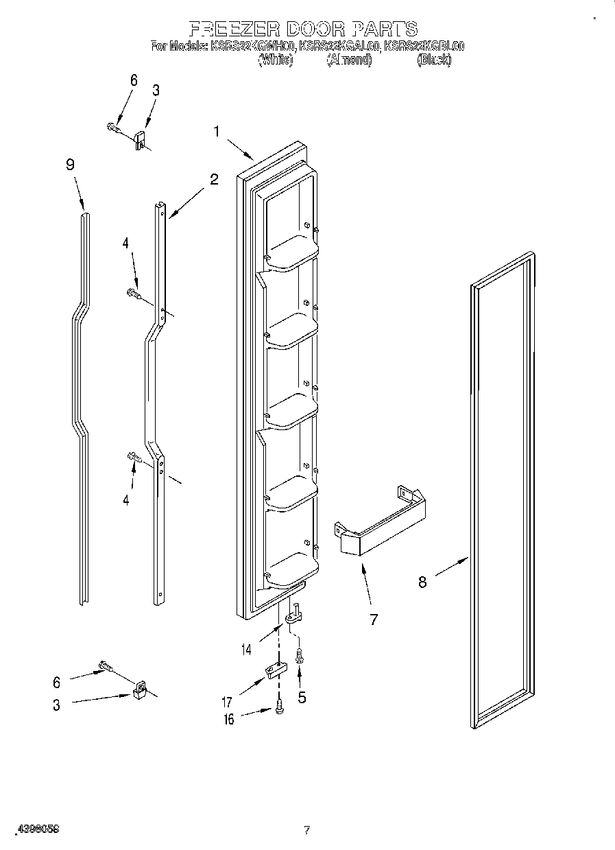 05 - FREEZER DOOR