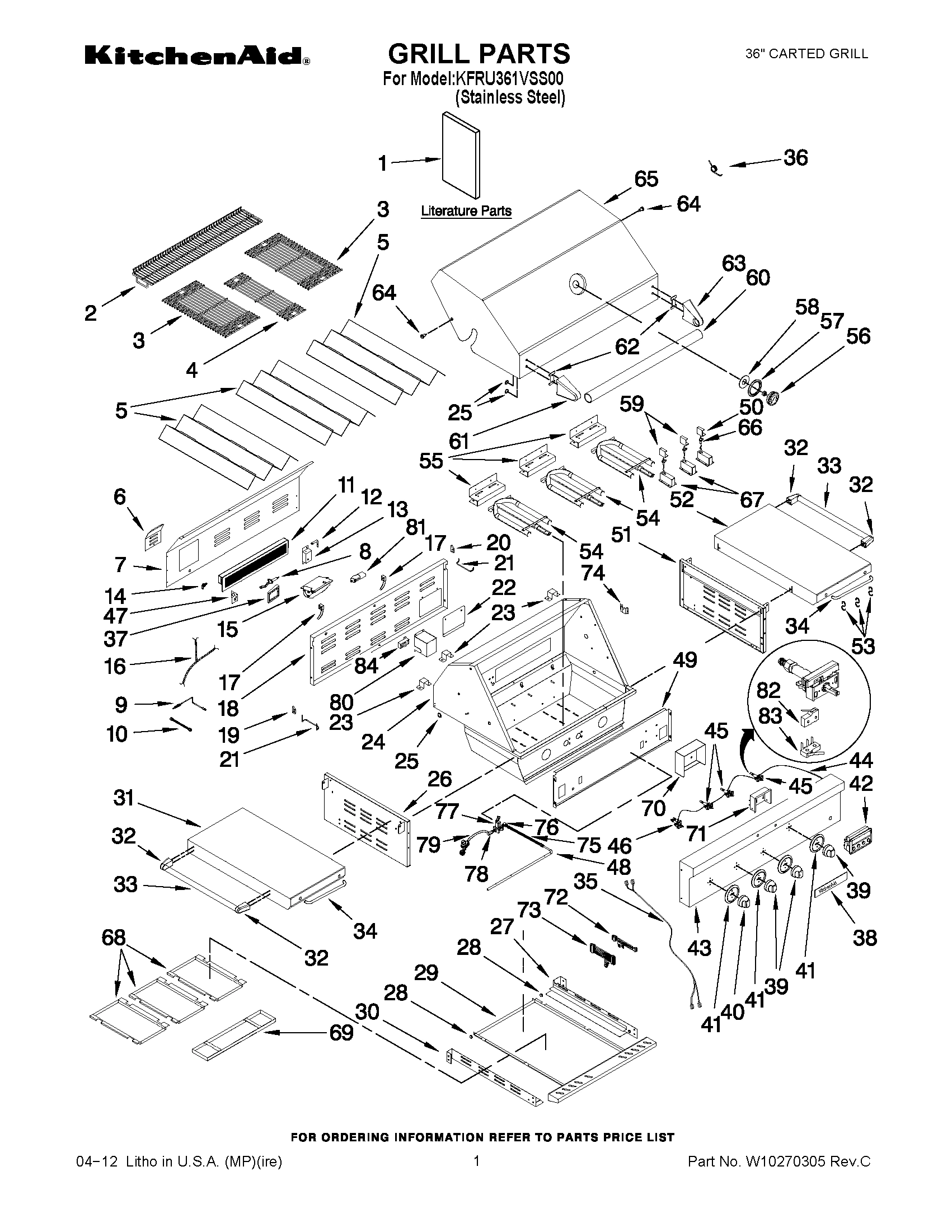 01 - GRILL PARTS