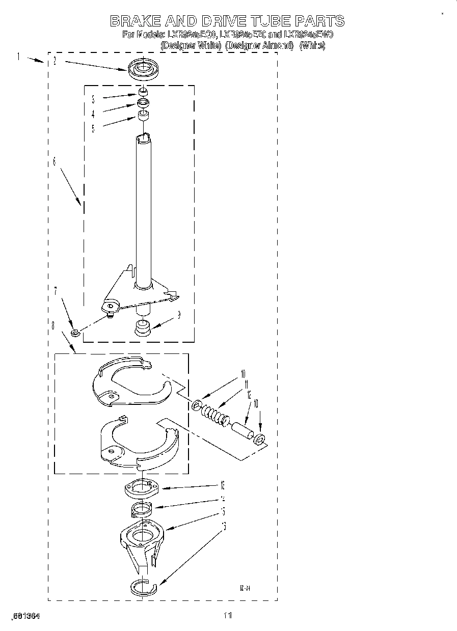 07 - BRAKE AND DRIVE TUBE