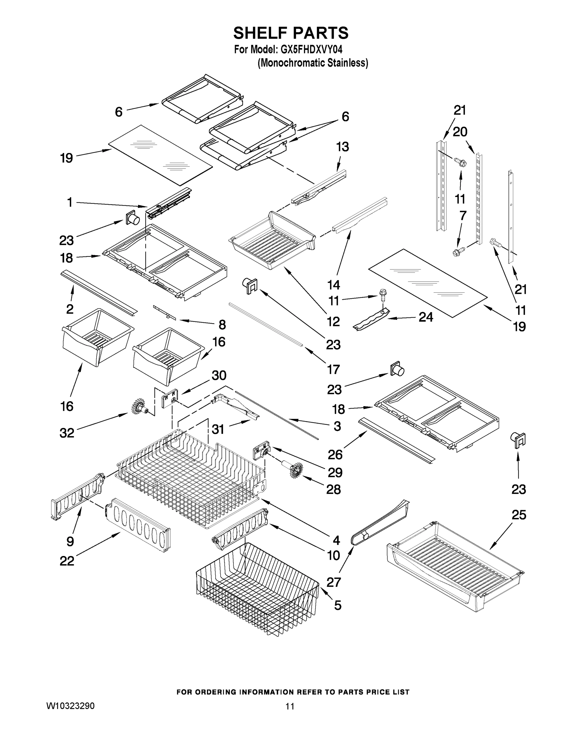07 - SHELF PARTS