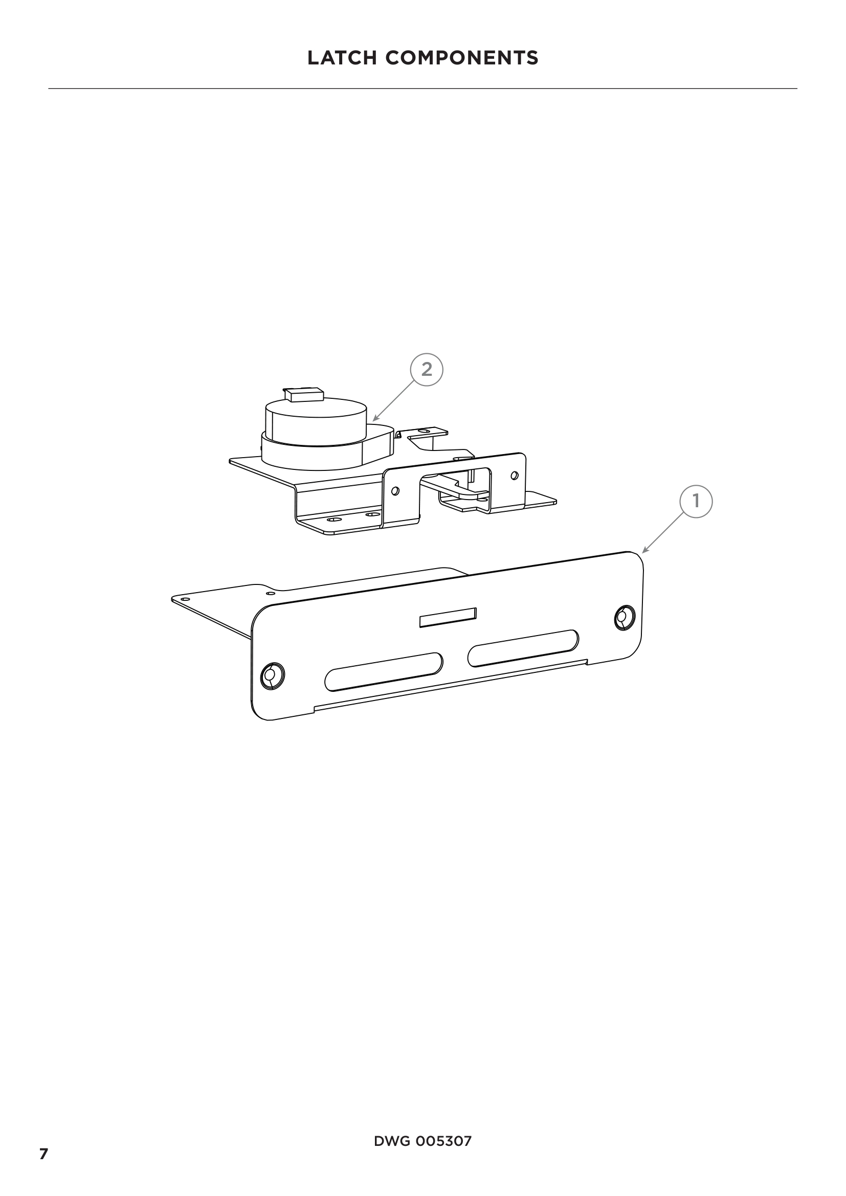 LATCH COMPONENTS