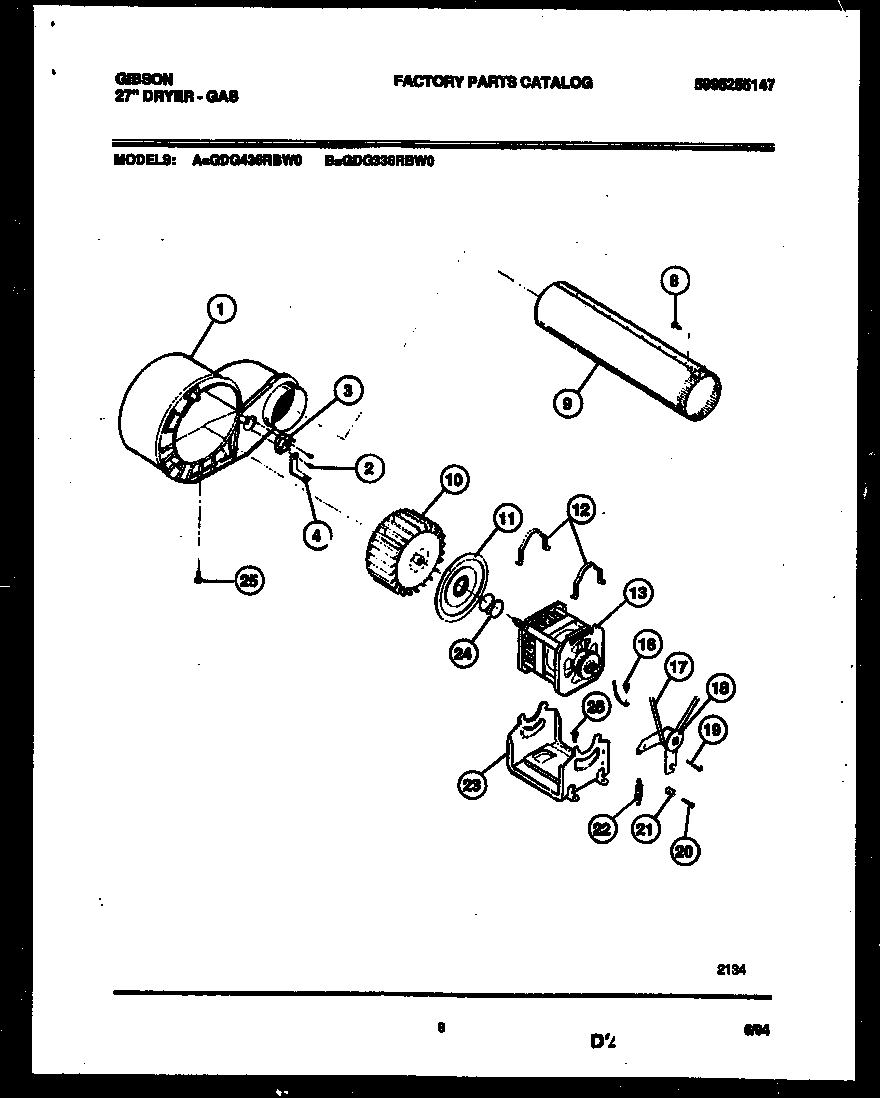 05 - BLOWER AND DRIVE PARTS