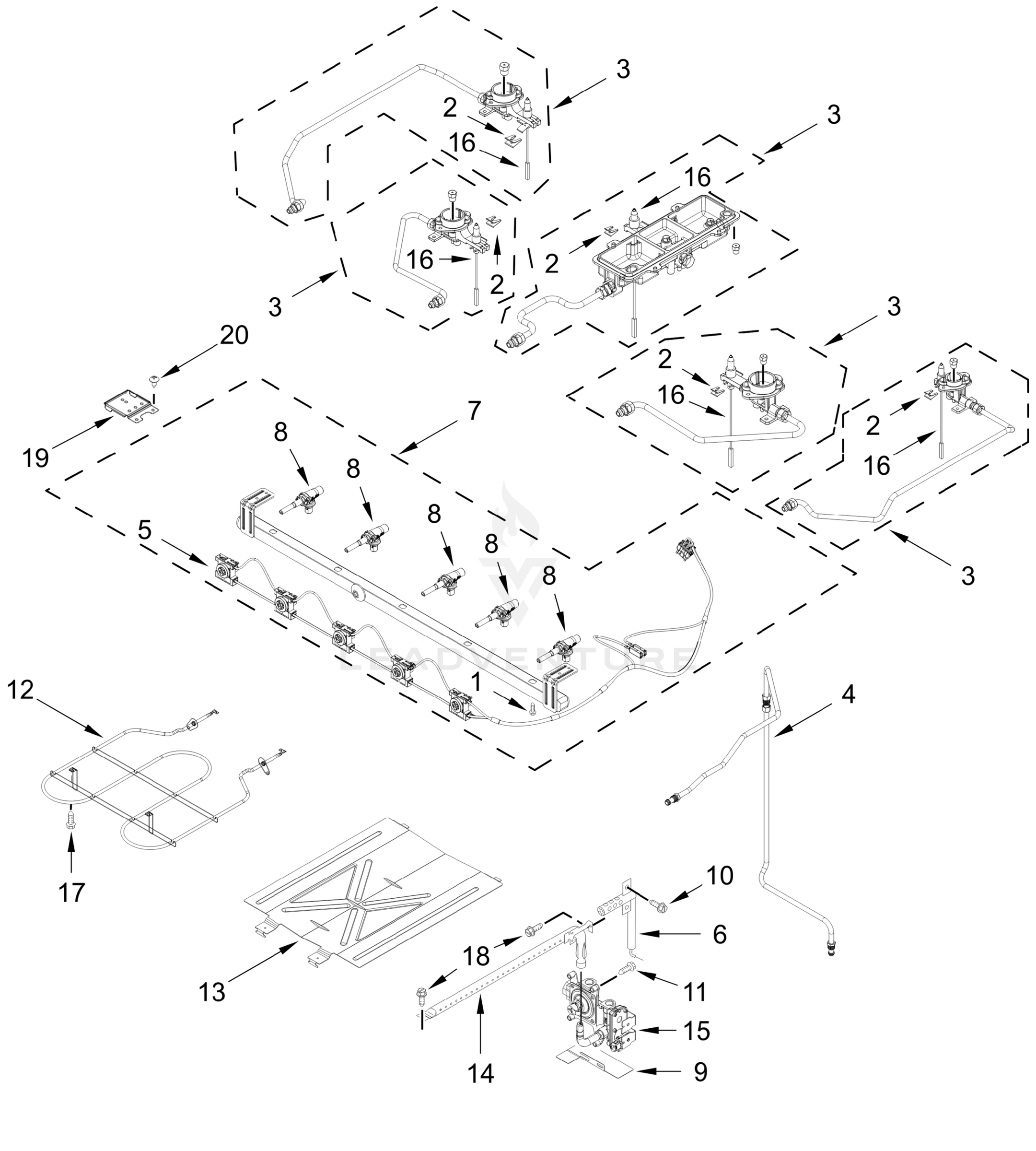 MANIFOLD PARTS