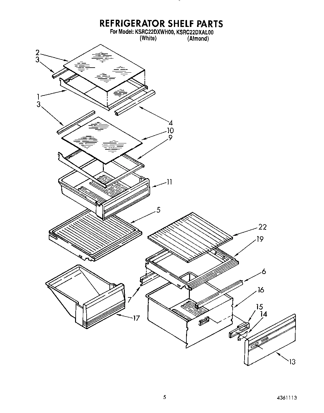 03 - REFRIGERATOR SHELF
