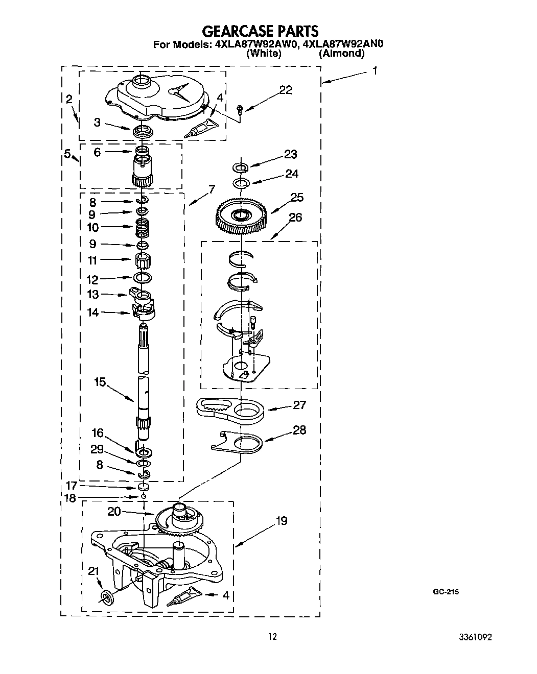 10 - GEARCASE