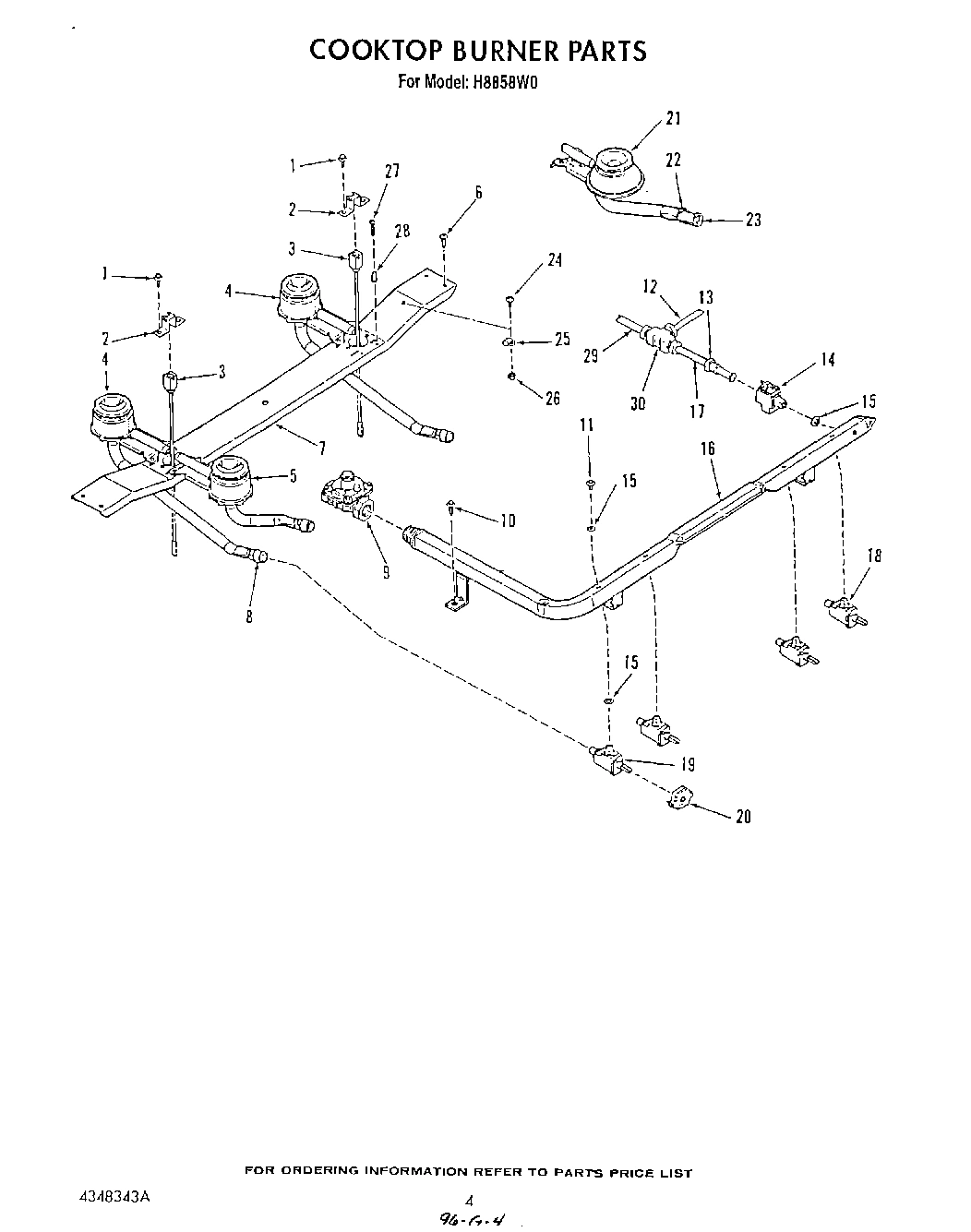 04 - COOK TOP BURNER