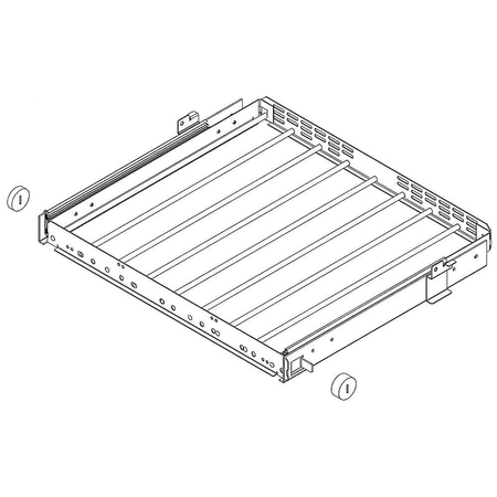 W10803968 Whirlpool Refrigerator Wine Shelf