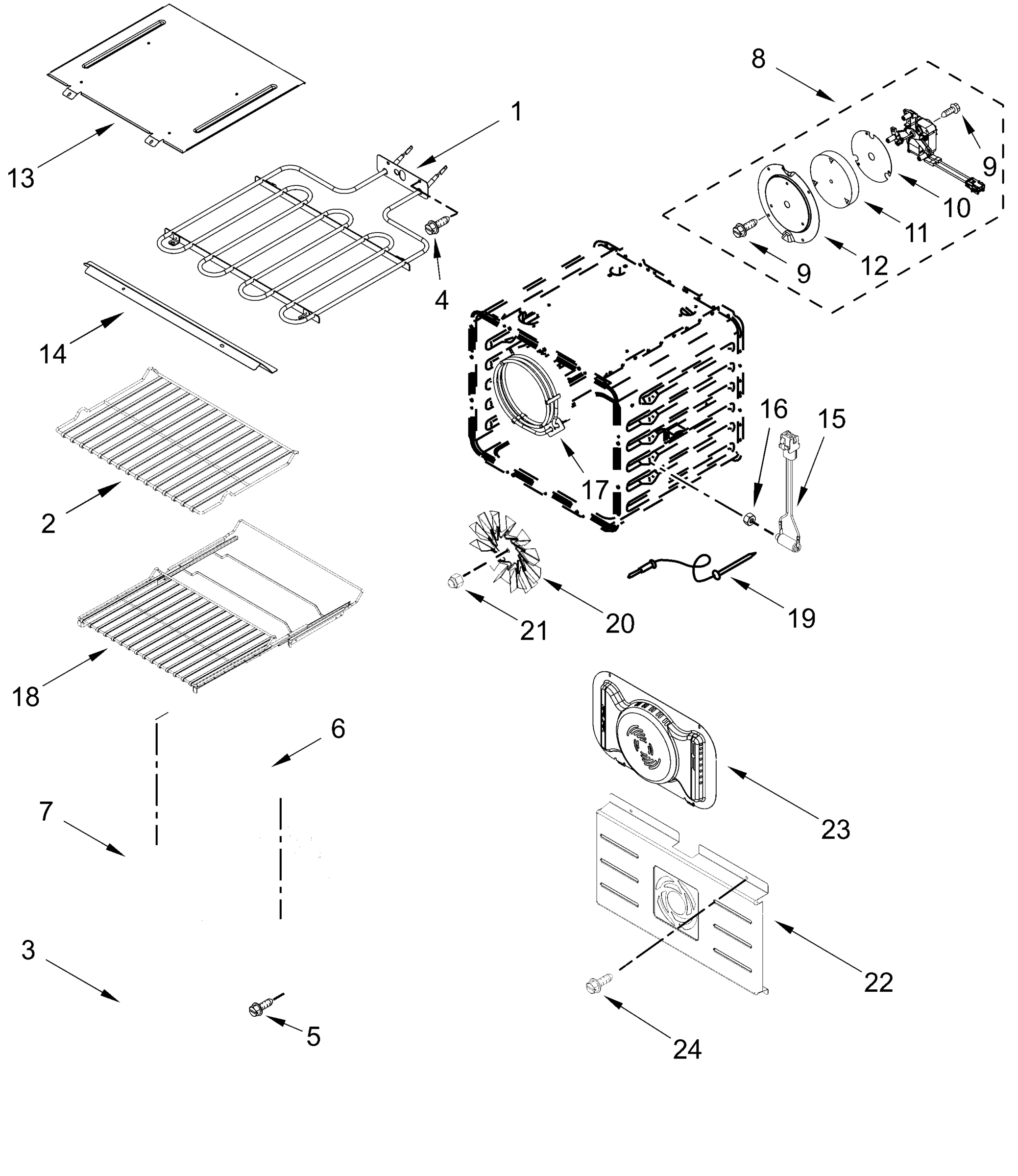 INTERNAL OVEN PARTS