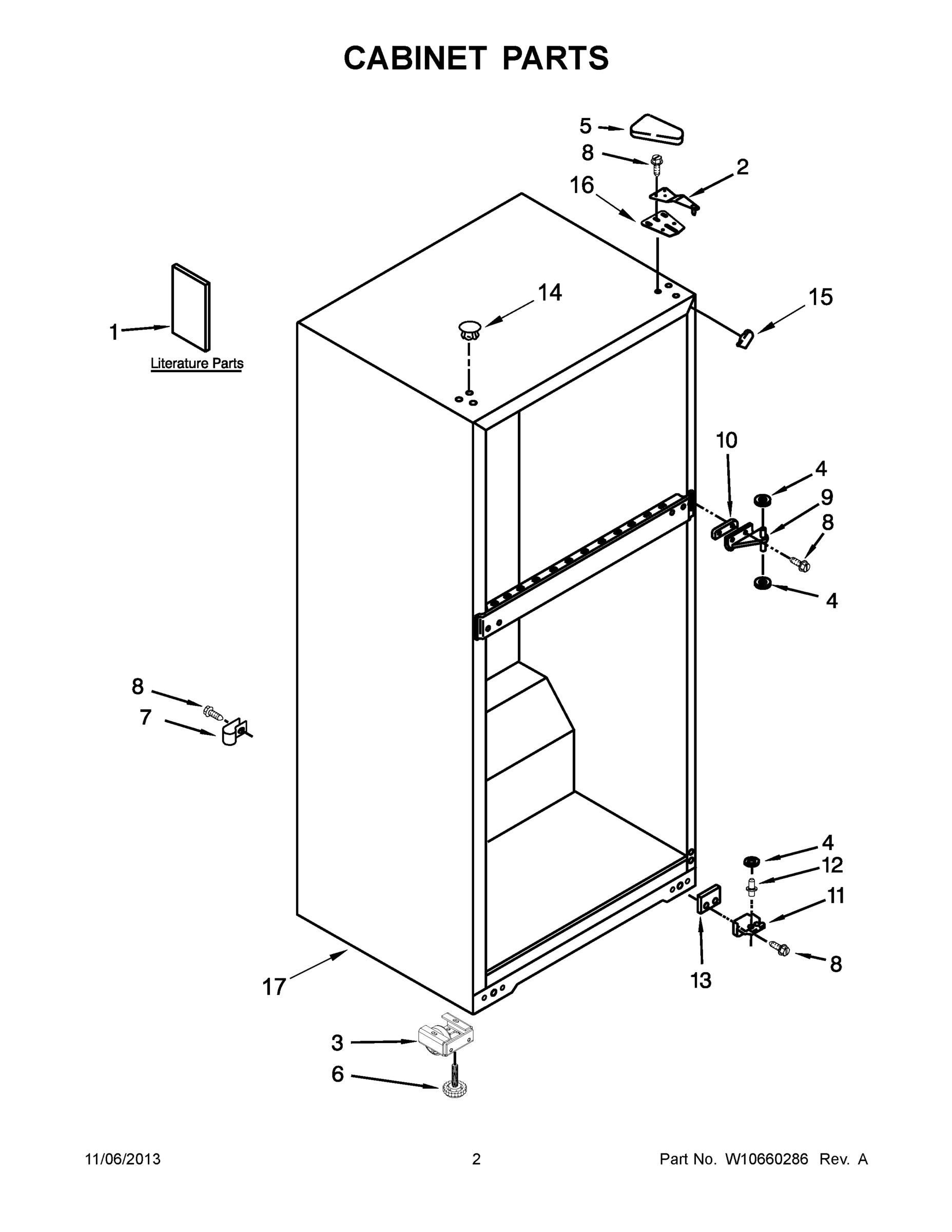 02 - CABINET PARTS