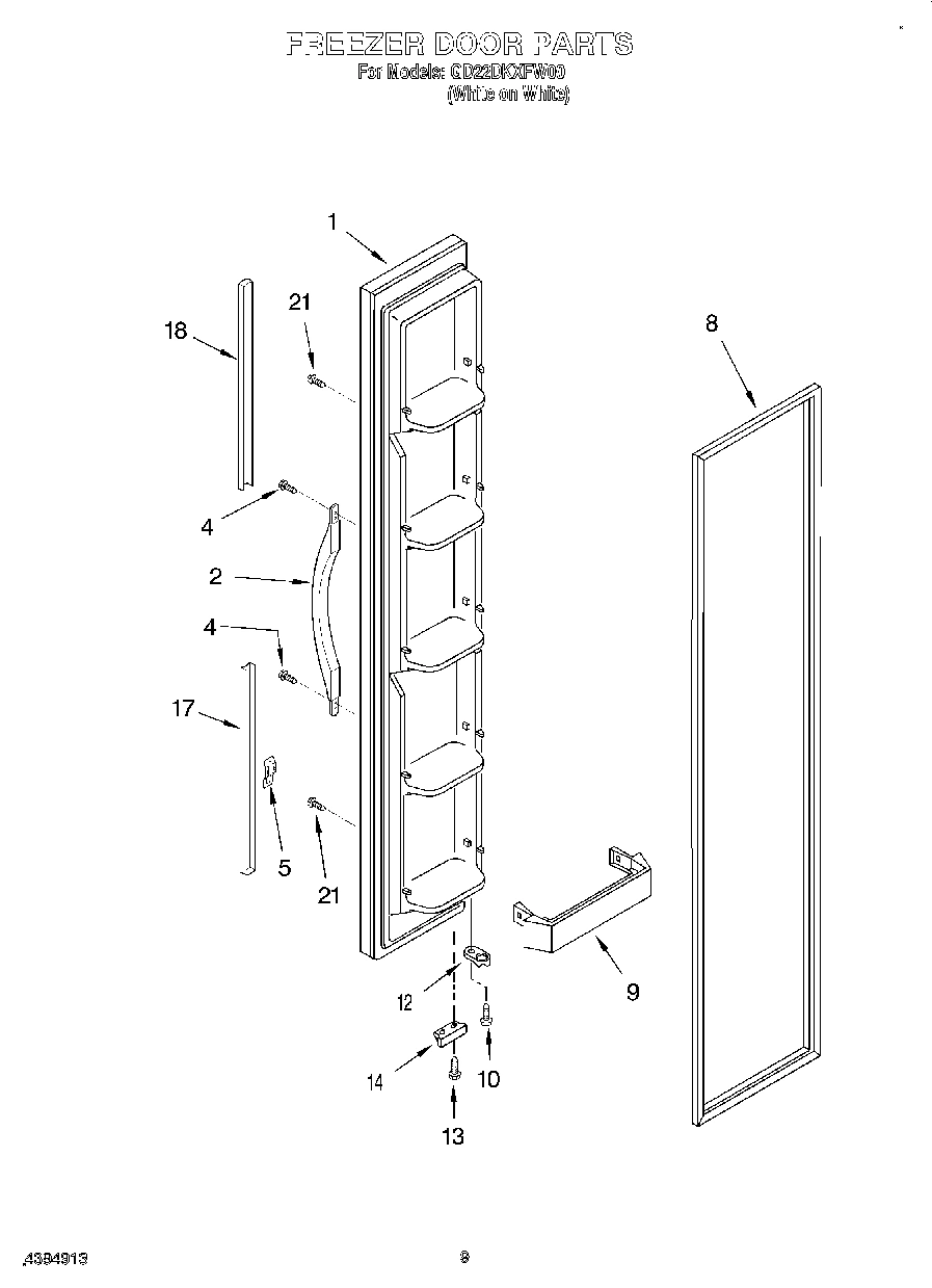 07 - FREEZER DOOR