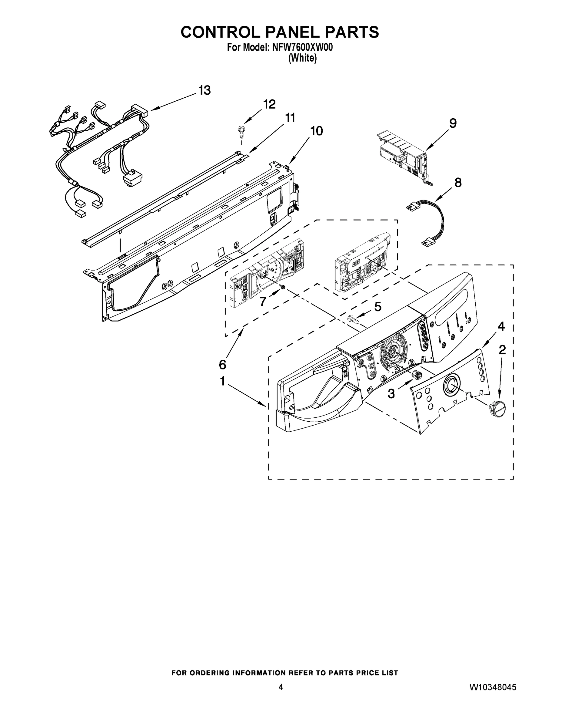 03 - CONTROL PANEL PARTS
