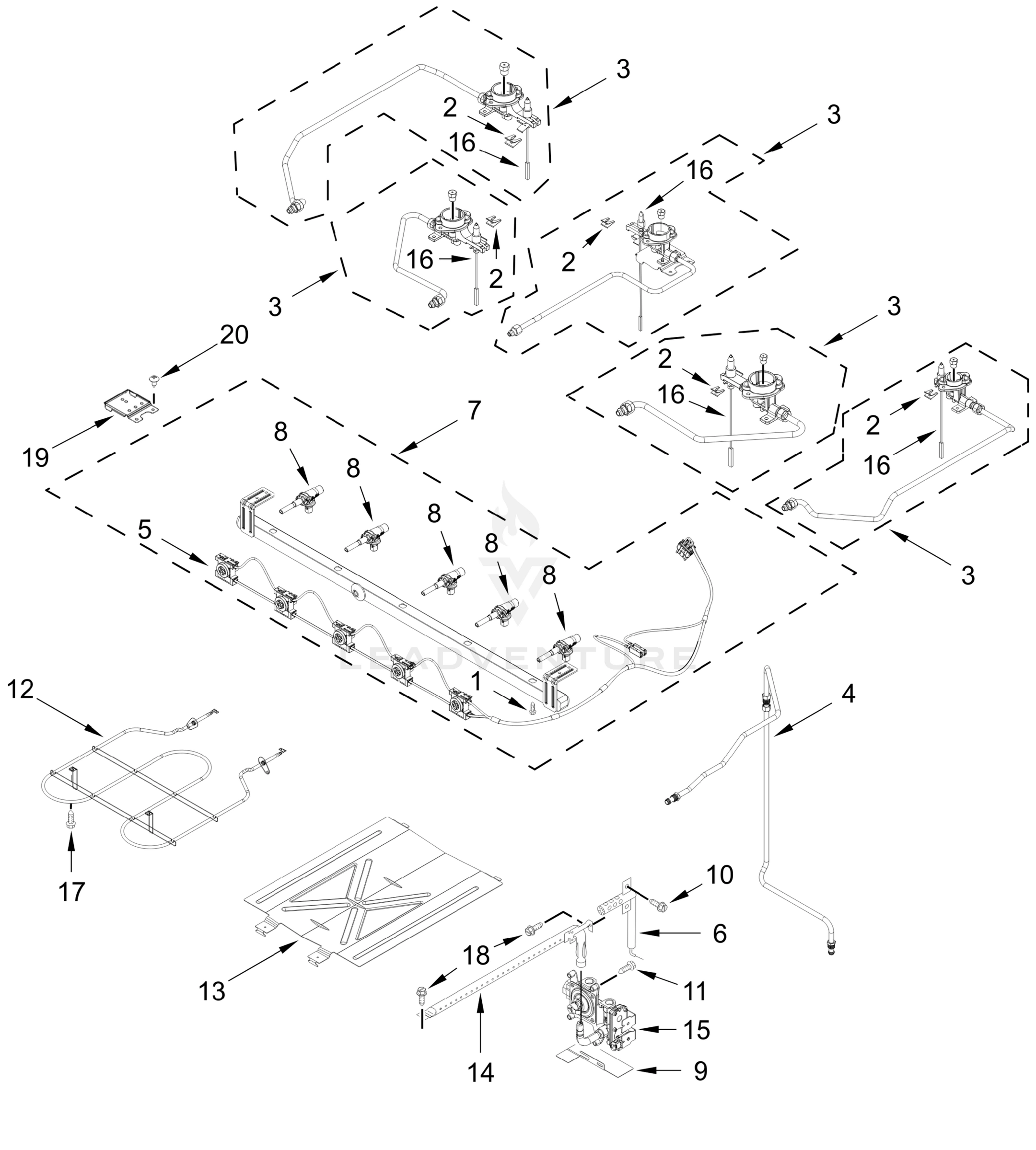 MANIFOLD PARTS