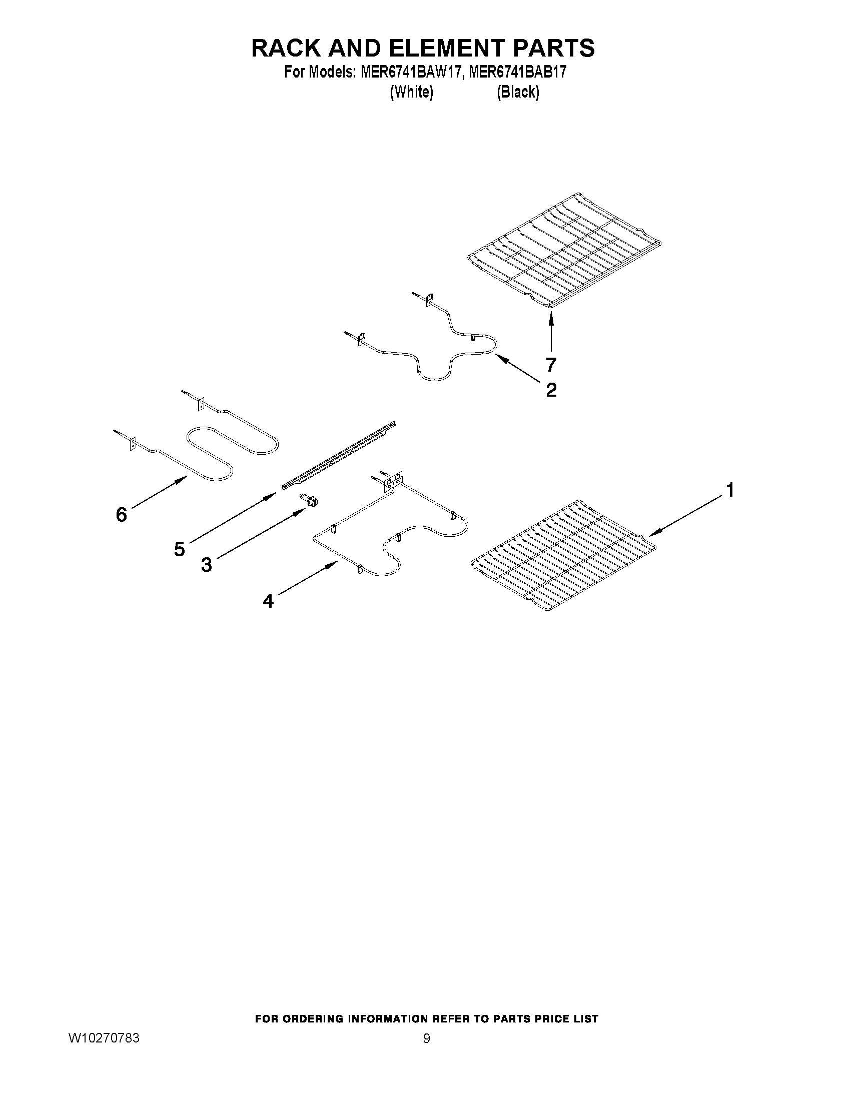 06 - RACK AND ELEMENT PARTS